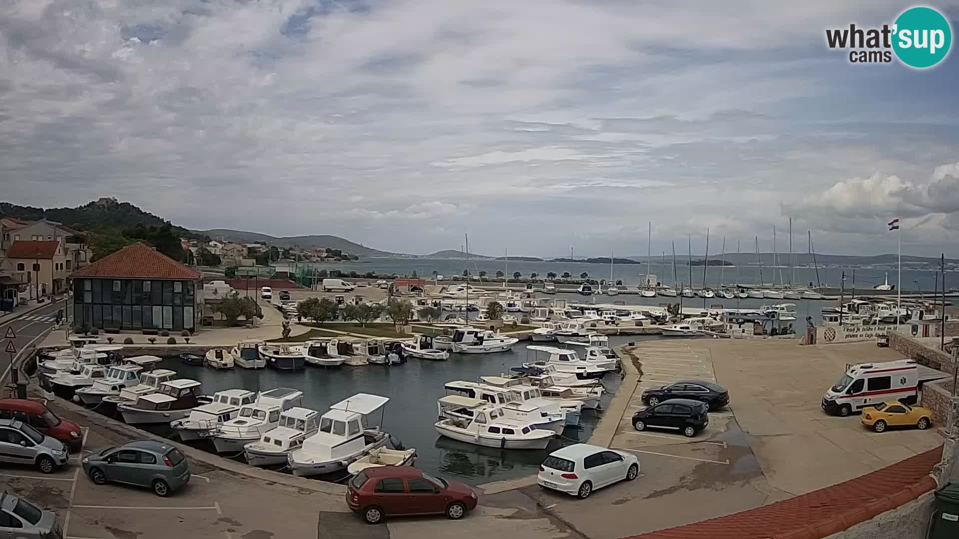 Kamera v živo Tkon – Marina in pristanišče