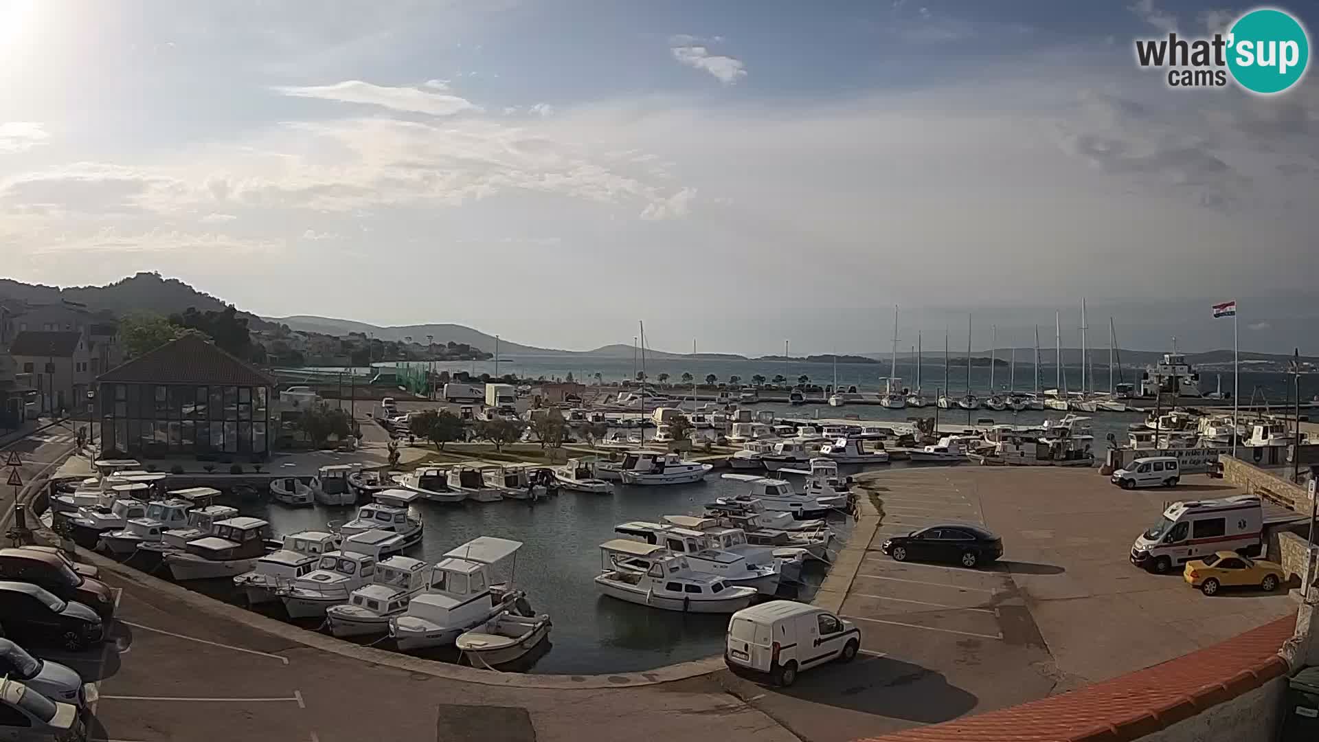 Kamera v živo Tkon – Marina in pristanišče