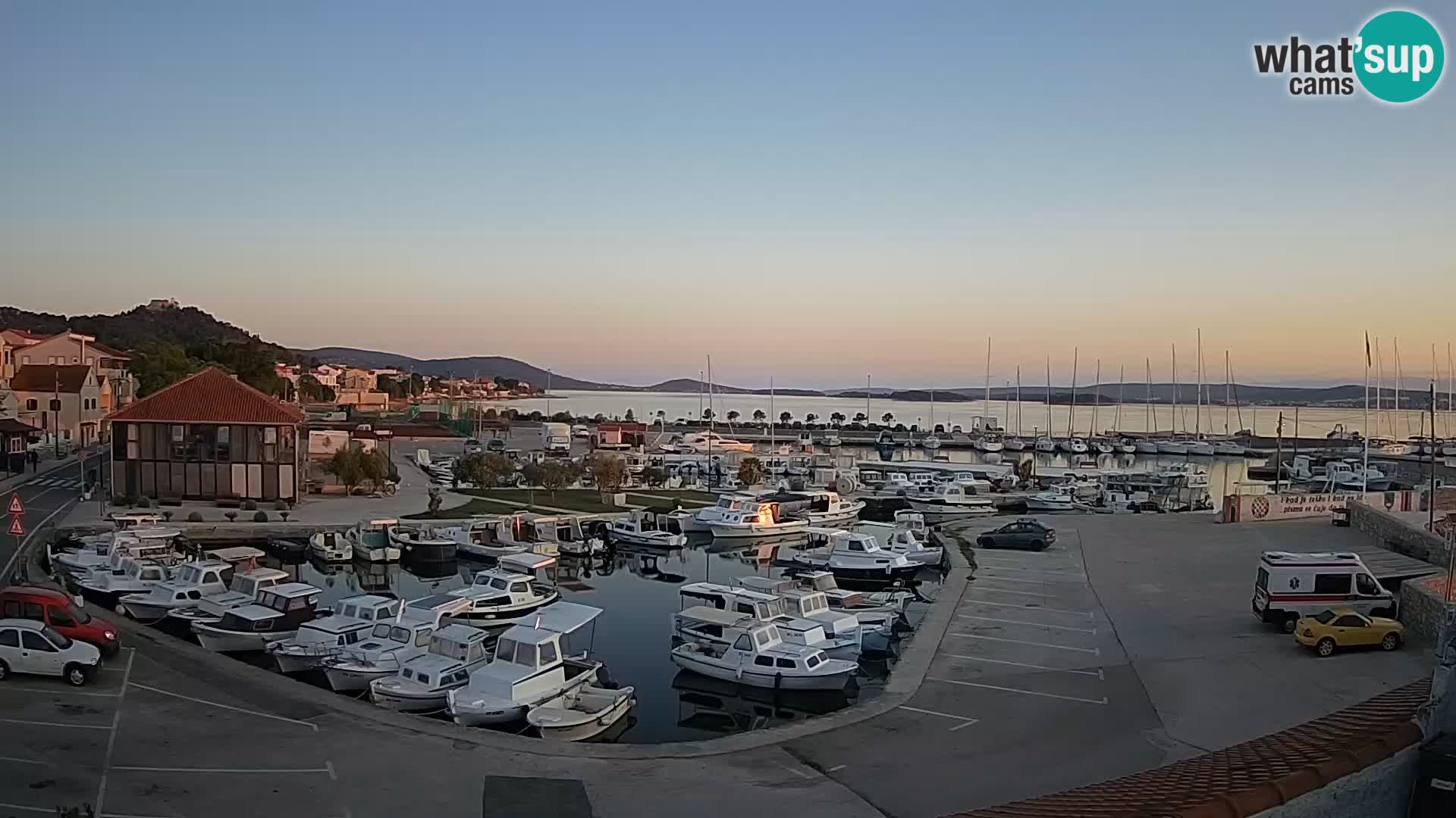 Kamera v živo Tkon – Marina in pristanišče