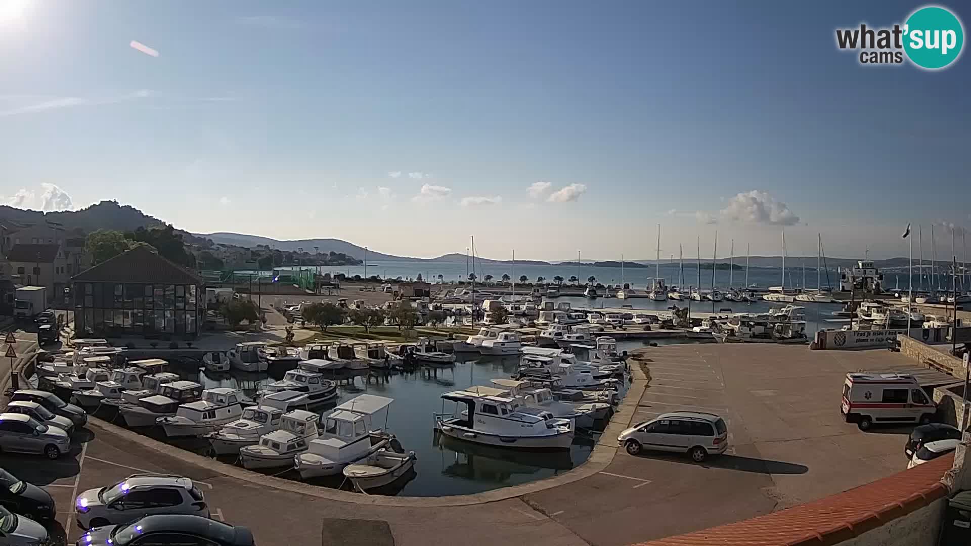 Kamera v živo Tkon – Marina in pristanišče