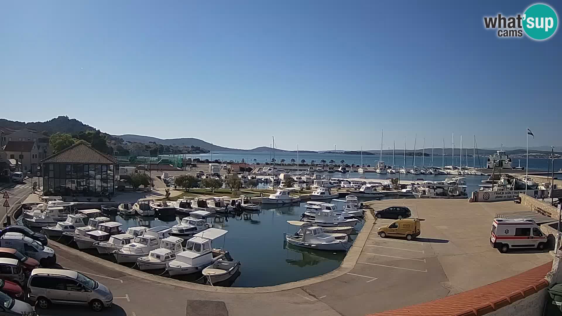 Kamera v živo Tkon – Marina in pristanišče