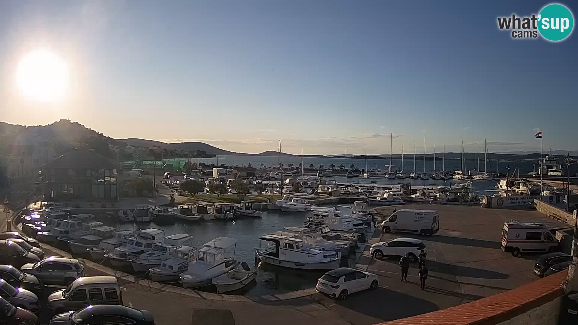 Kamera v živo Tkon – Marina in pristanišče