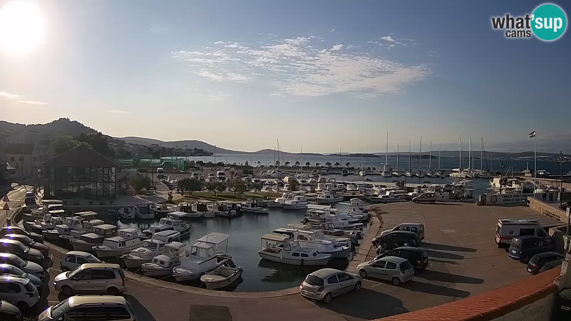 Kamera v živo Tkon – Marina in pristanišče
