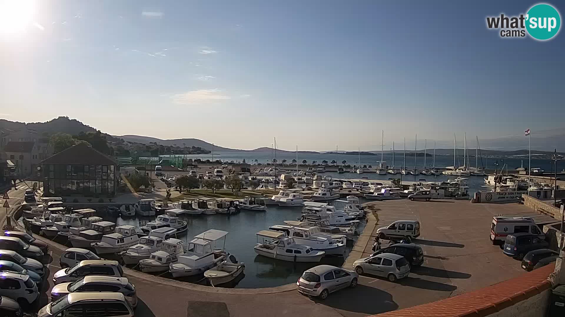 Kamera v živo Tkon – Marina in pristanišče