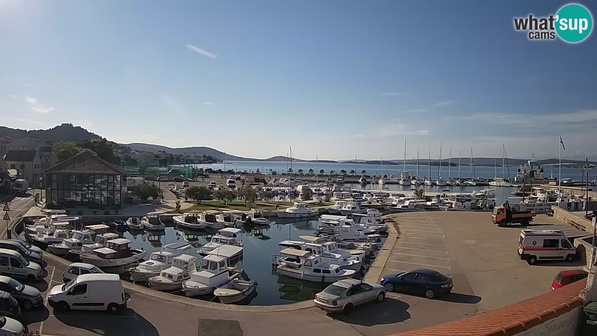 Kamera v živo Tkon – Marina in pristanišče