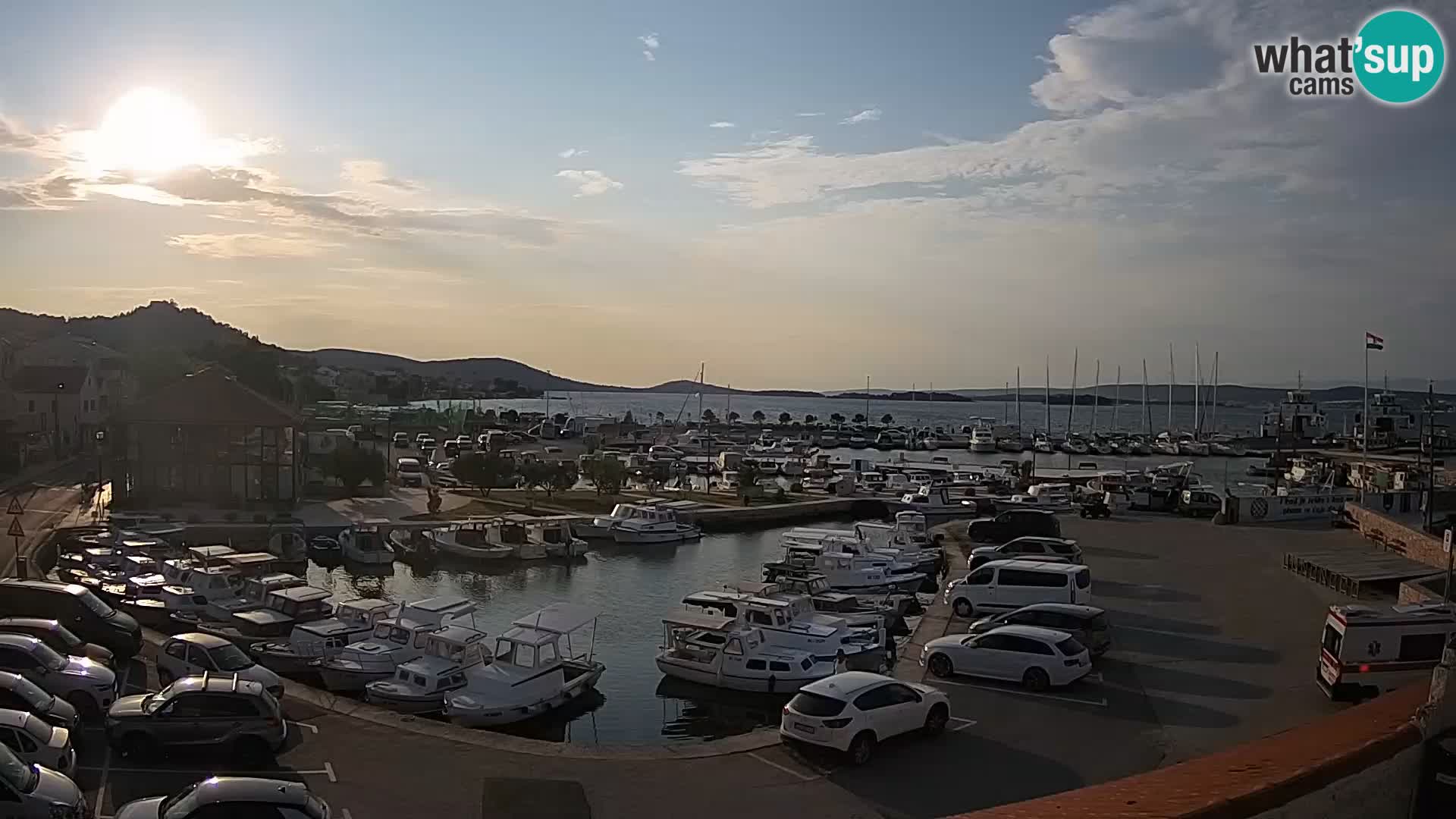 Kamera v živo Tkon – Marina in pristanišče