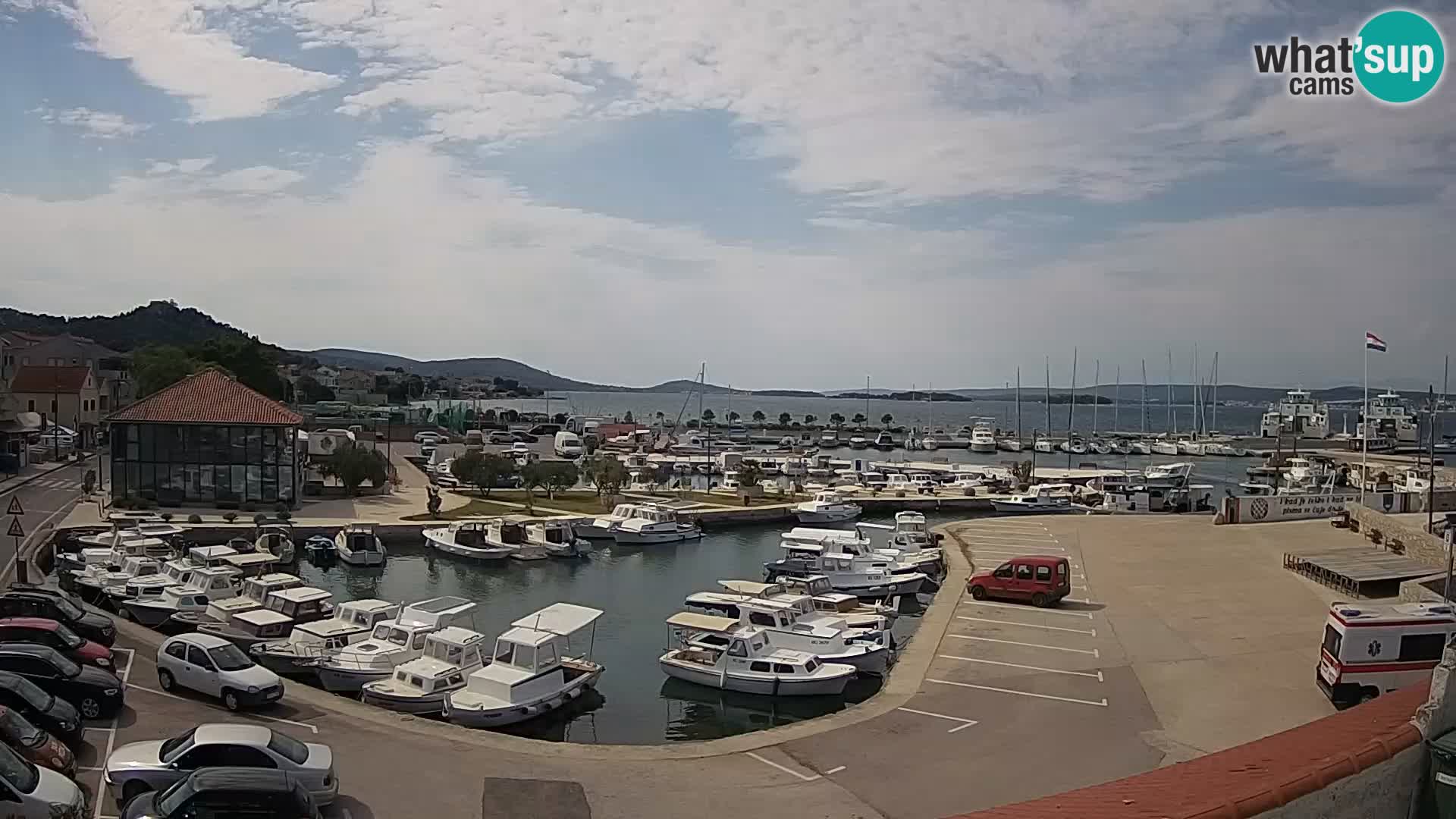 Kamera v živo Tkon – Marina in pristanišče
