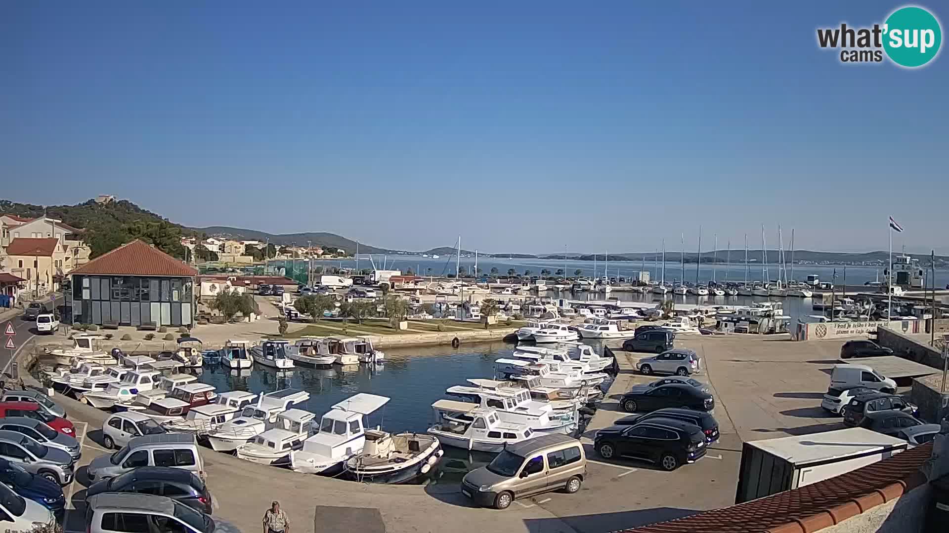 Kamera v živo Tkon – Marina in pristanišče