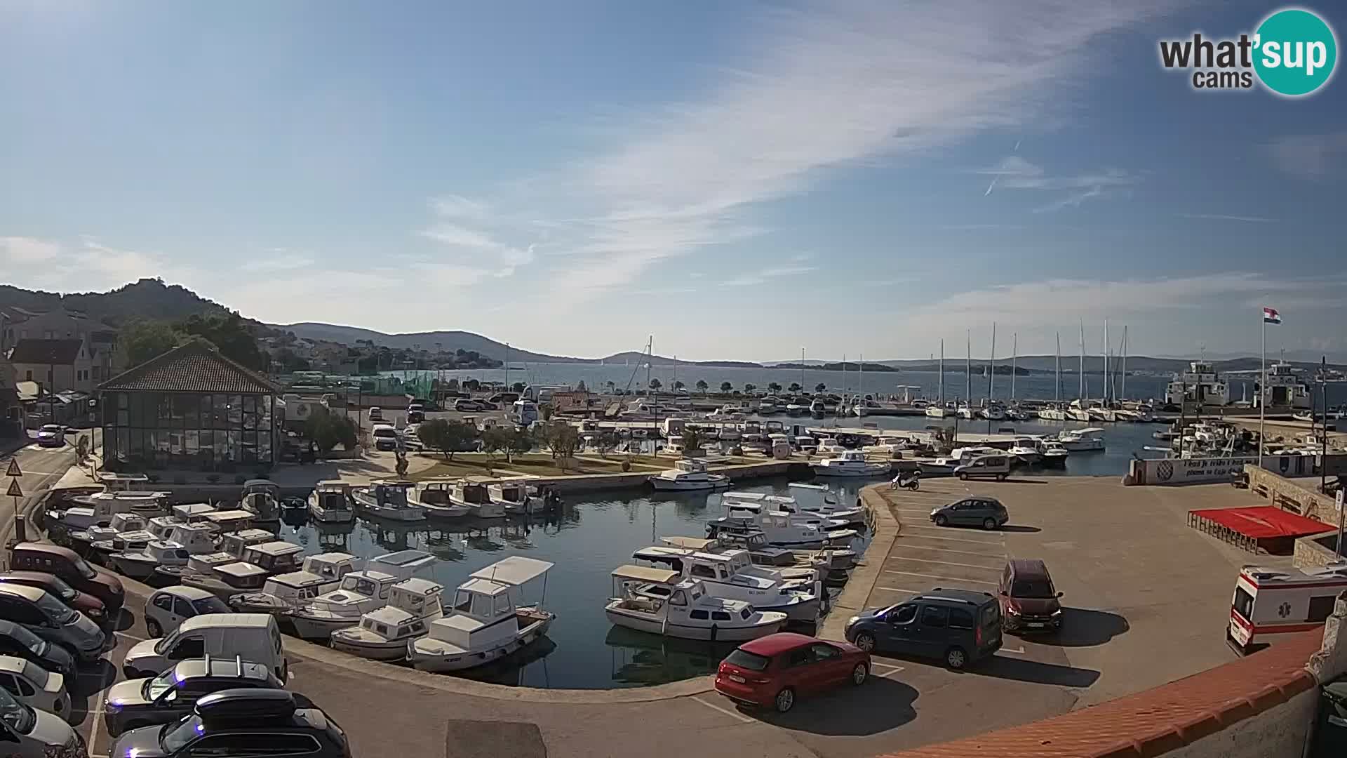 Kamera v živo Tkon – Marina in pristanišče