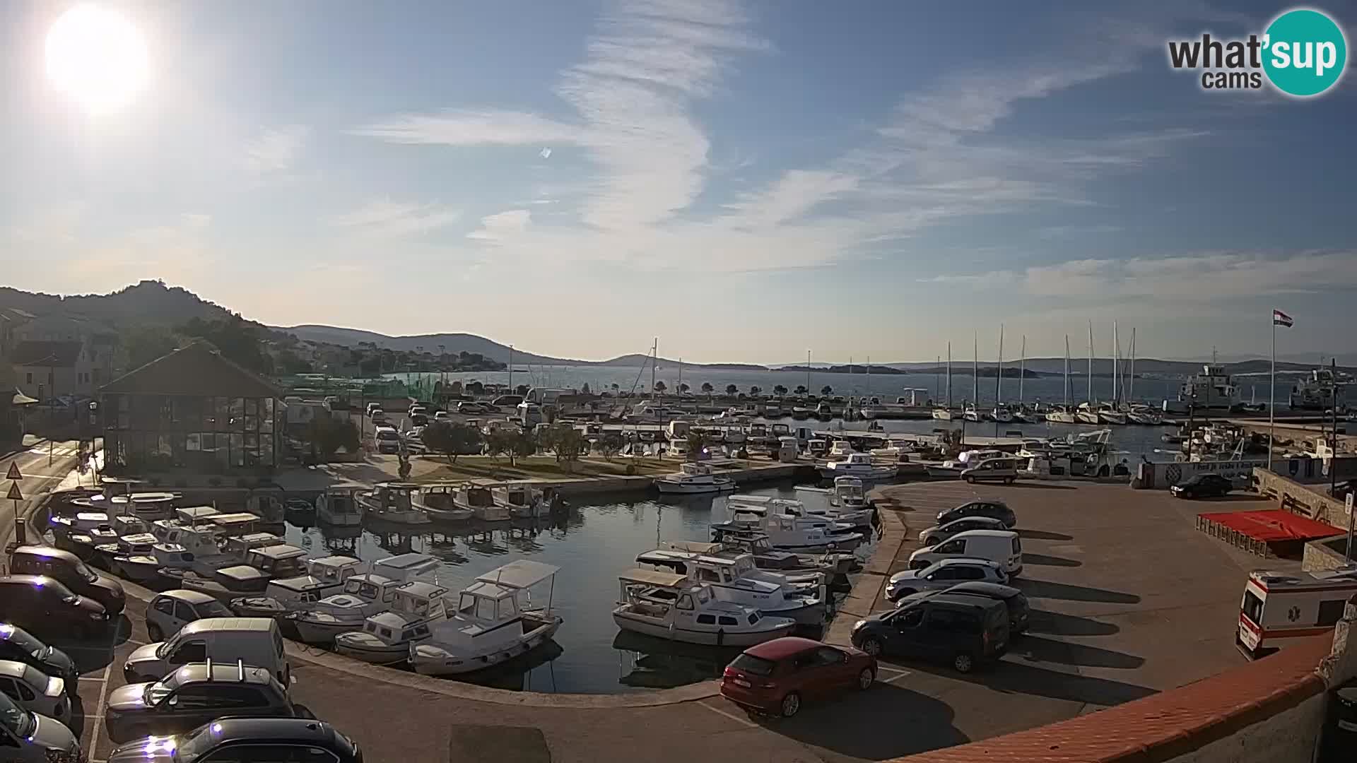 Kamera v živo Tkon – Marina in pristanišče