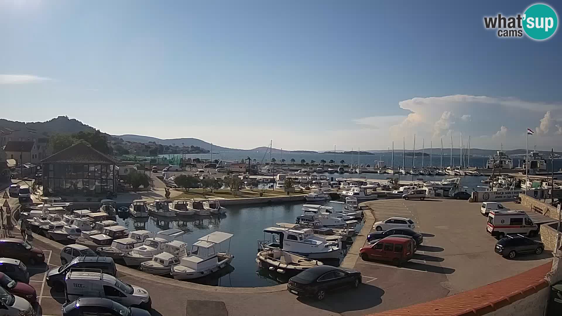 Kamera v živo Tkon – Marina in pristanišče