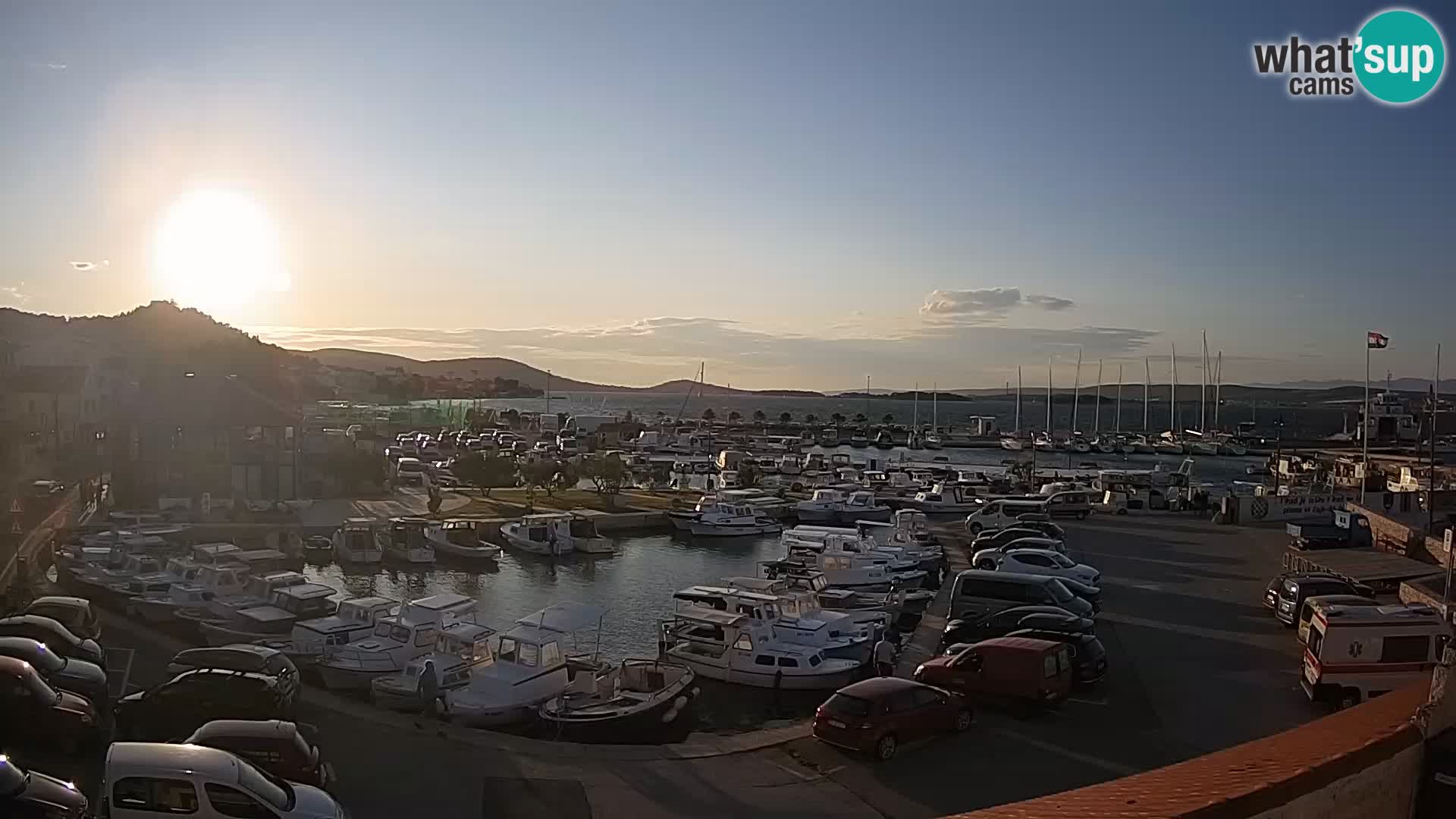 Kamera v živo Tkon – Marina in pristanišče
