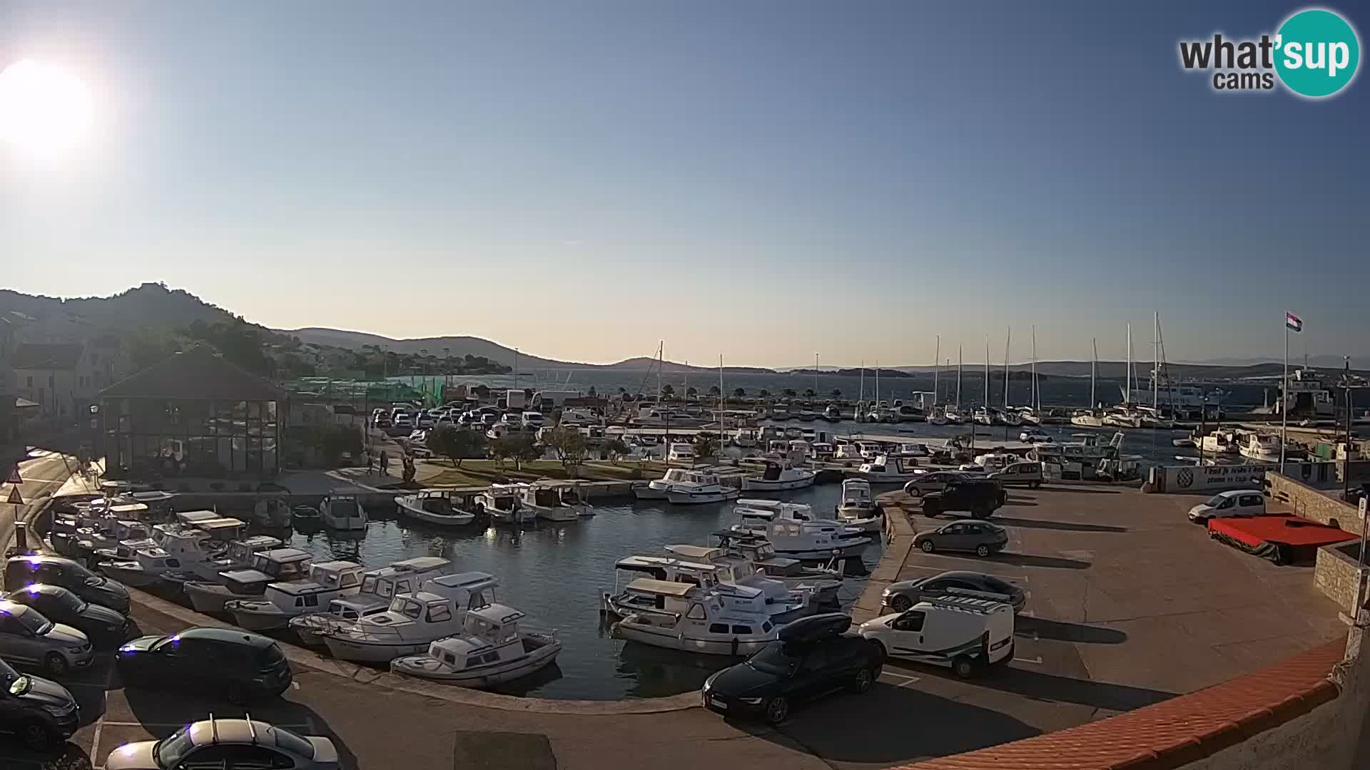 Kamera v živo Tkon – Marina in pristanišče