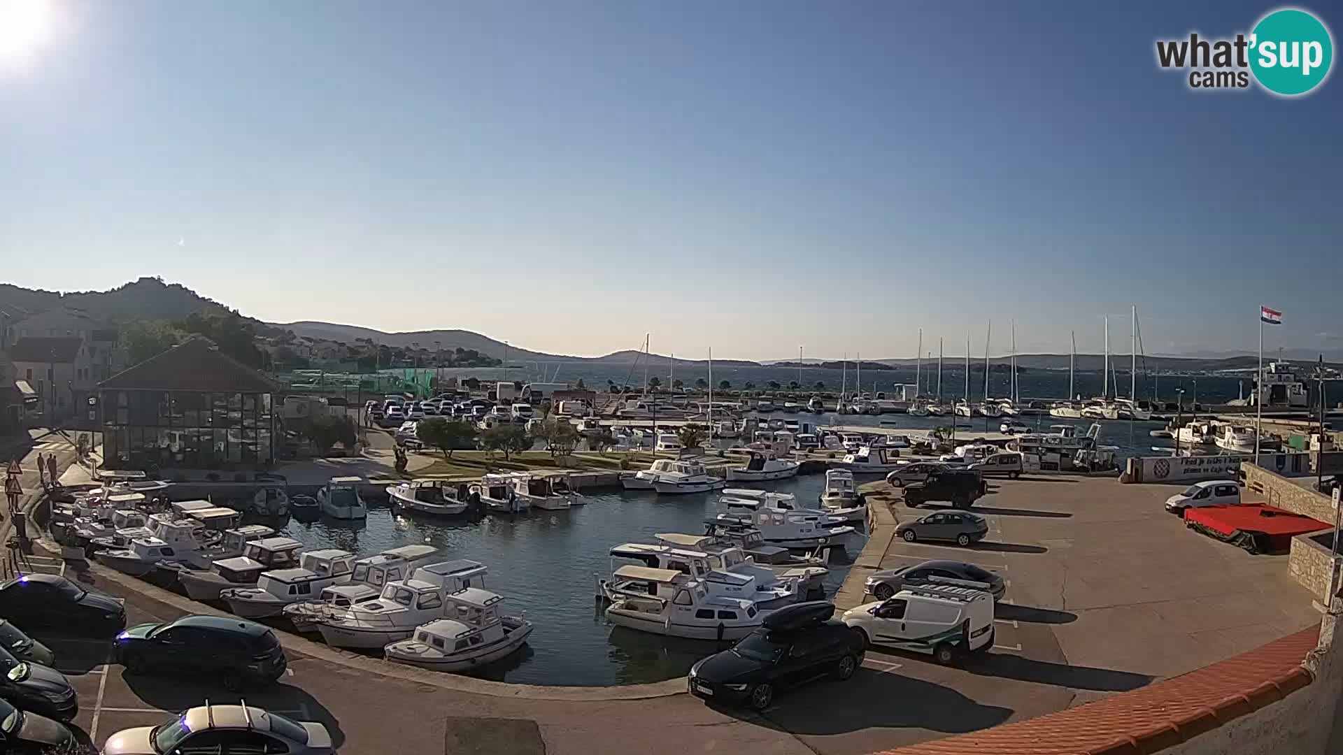 Kamera v živo Tkon – Marina in pristanišče