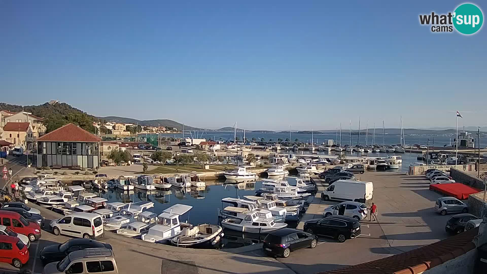 Kamera v živo Tkon – Marina in pristanišče