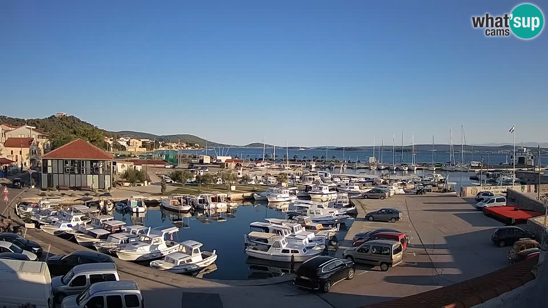 Kamera v živo Tkon – Marina in pristanišče