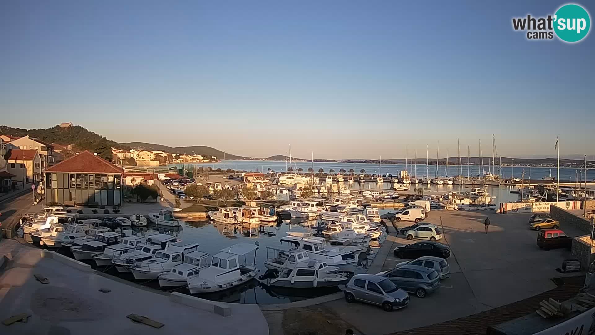 Kamera v živo Tkon – Marina in pristanišče