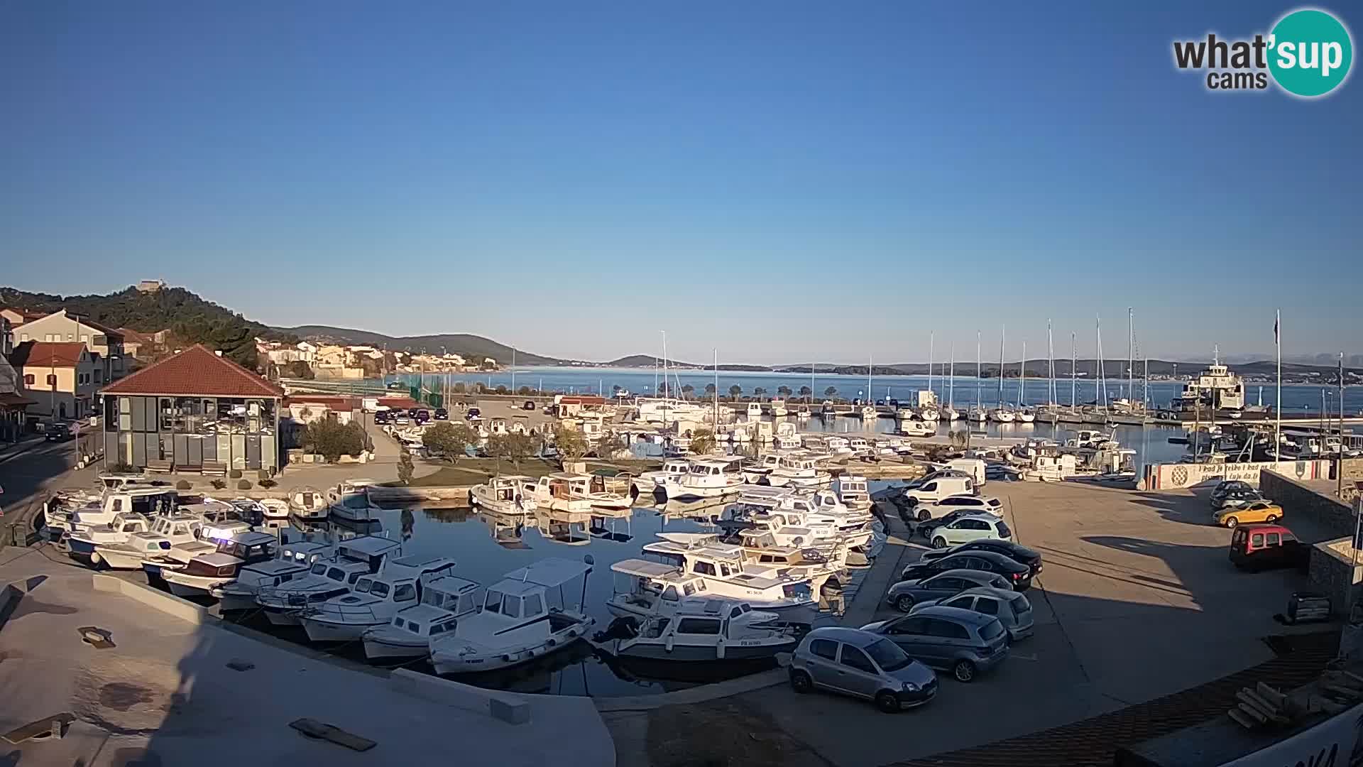 Kamera v živo Tkon – Marina in pristanišče