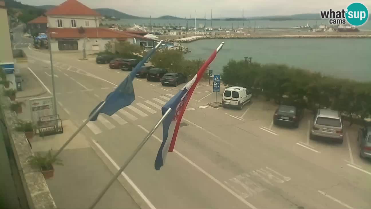 Spletna kamera otok Tkon  – Pašman