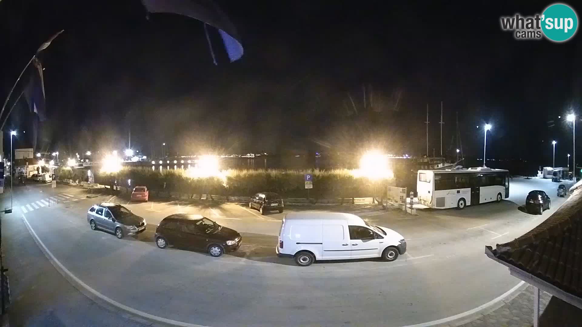 Web kamer u živo Tkon – trajektni terminal