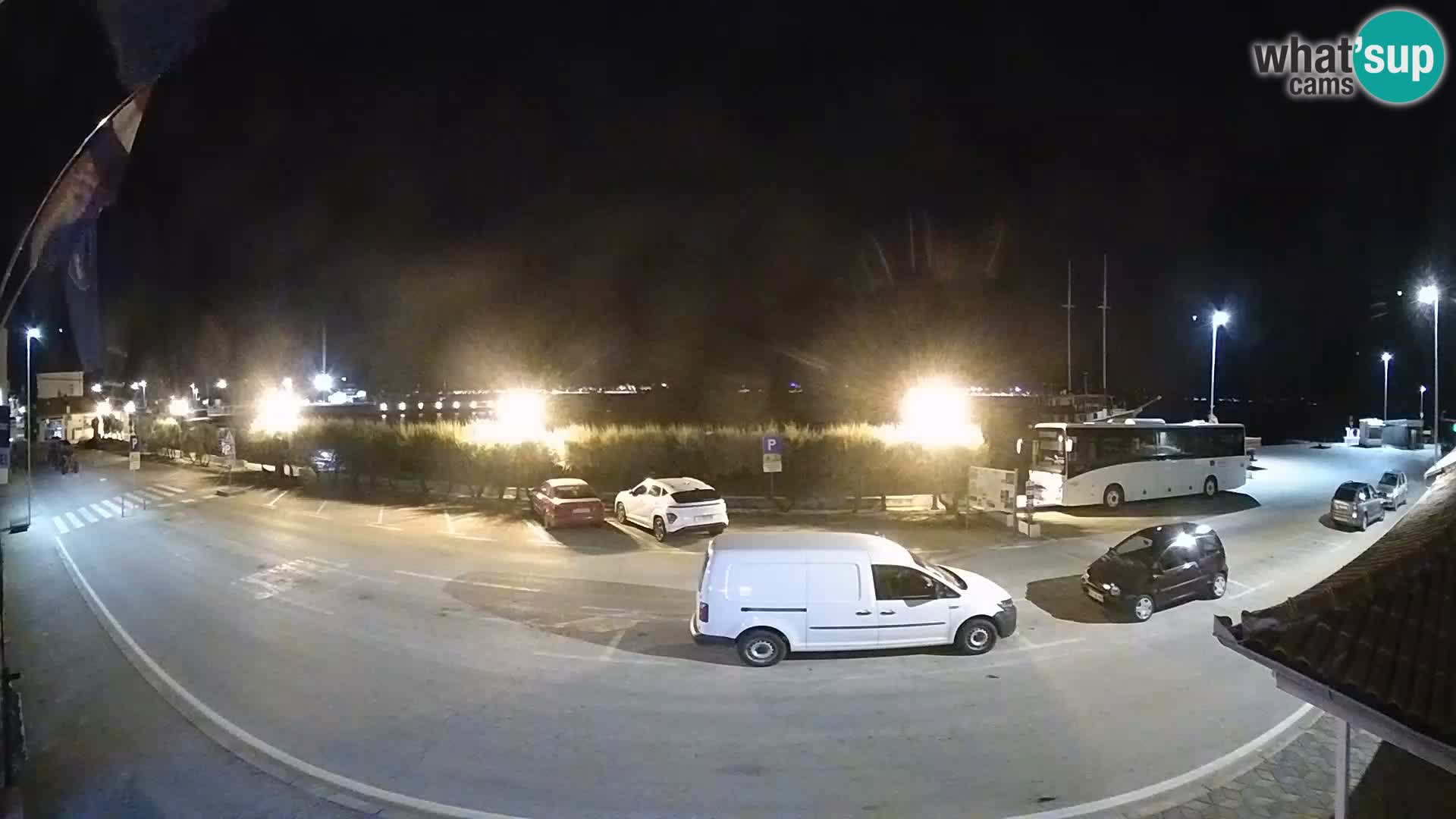 Spletna kamera Tkon – trajektni terminal