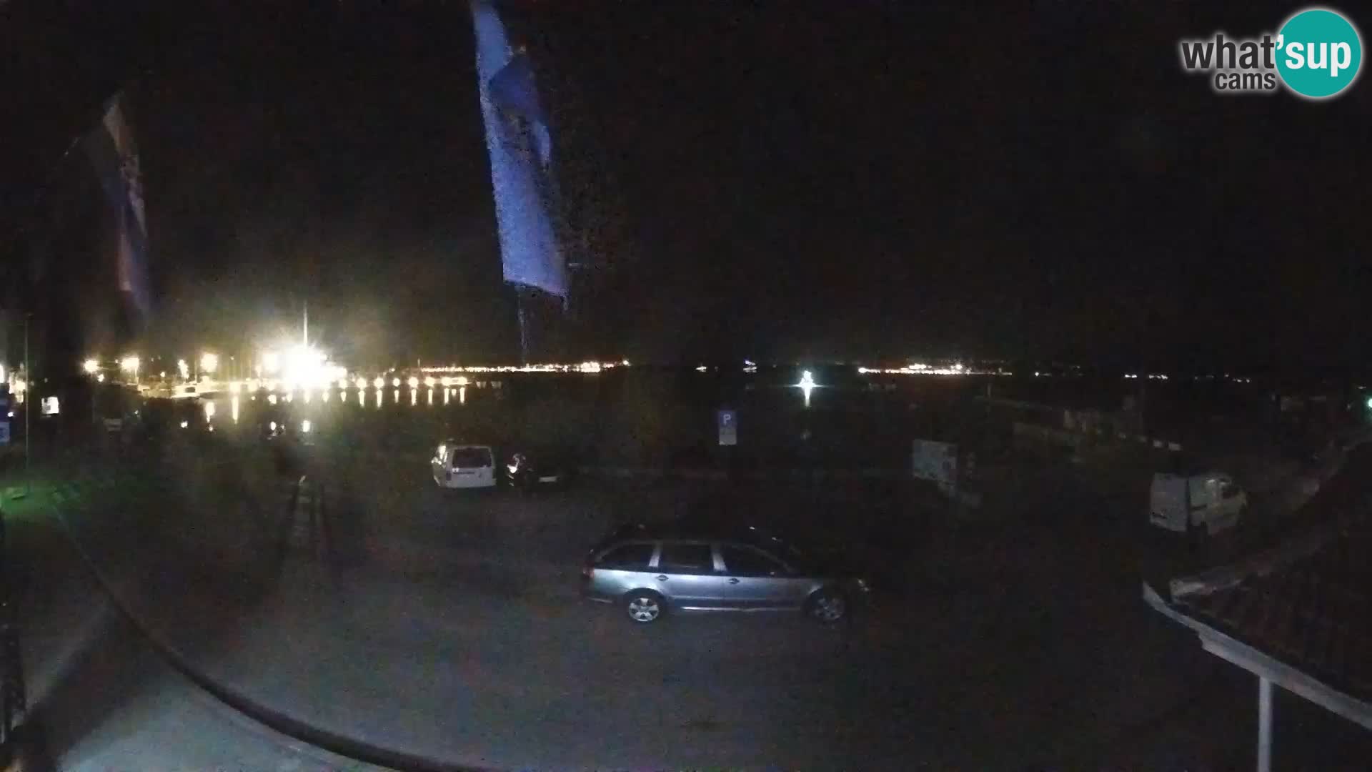 Spletna kamera Tkon – trajektni terminal