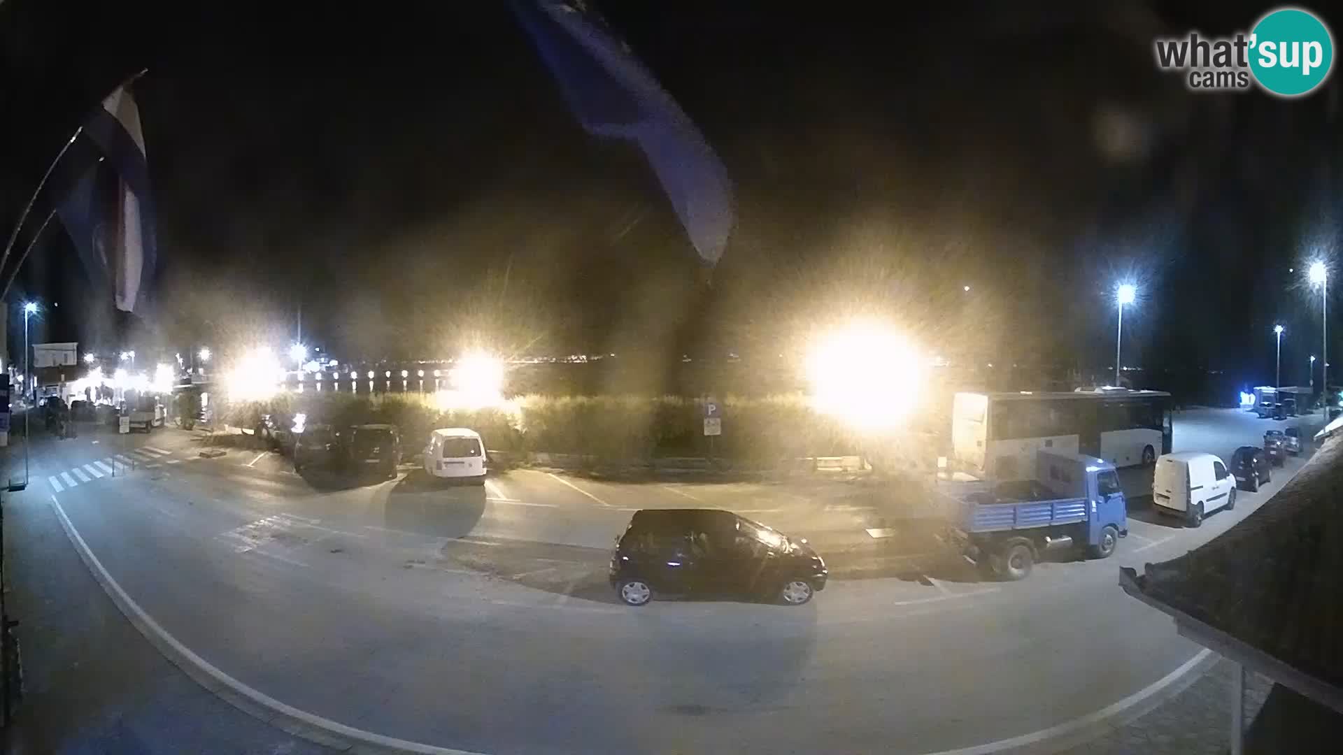 Spletna kamera Tkon – trajektni terminal