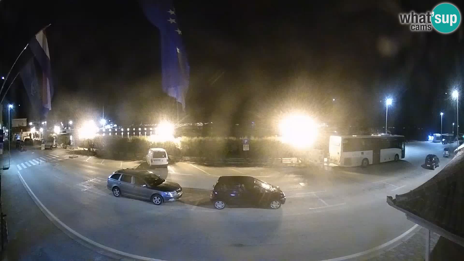 Web kamer u živo Tkon – trajektni terminal