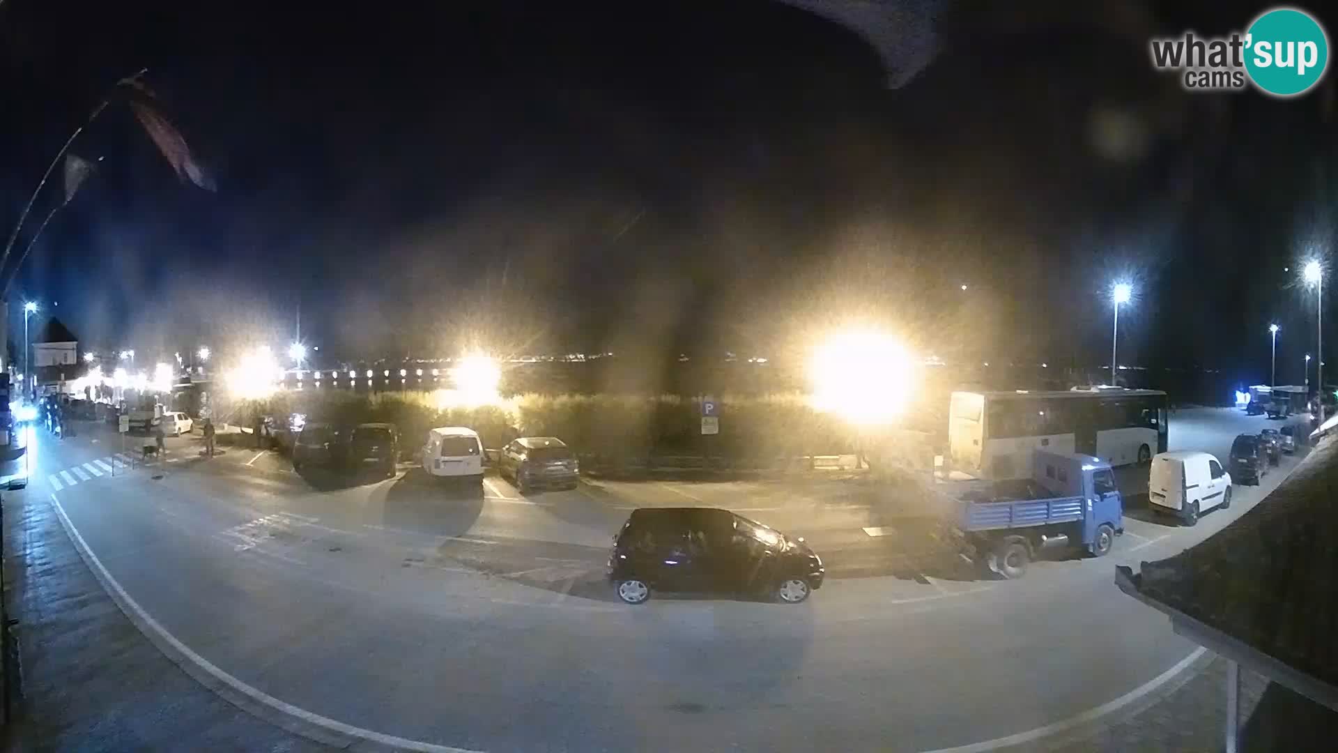 Spletna kamera Tkon – trajektni terminal
