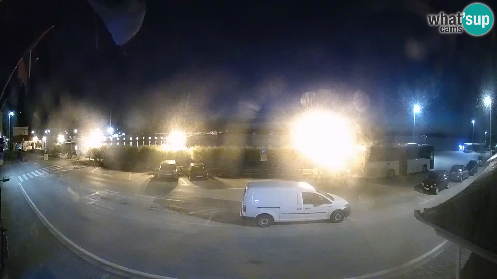 Spletna kamera Tkon – trajektni terminal