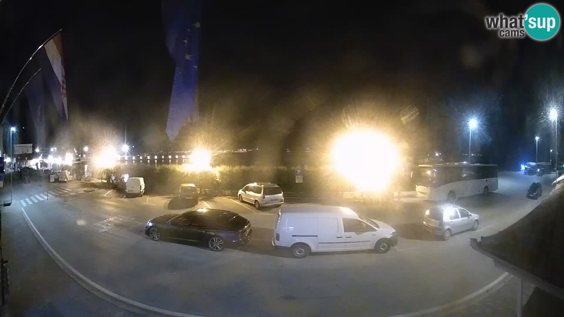 Spletna kamera Tkon – trajektni terminal