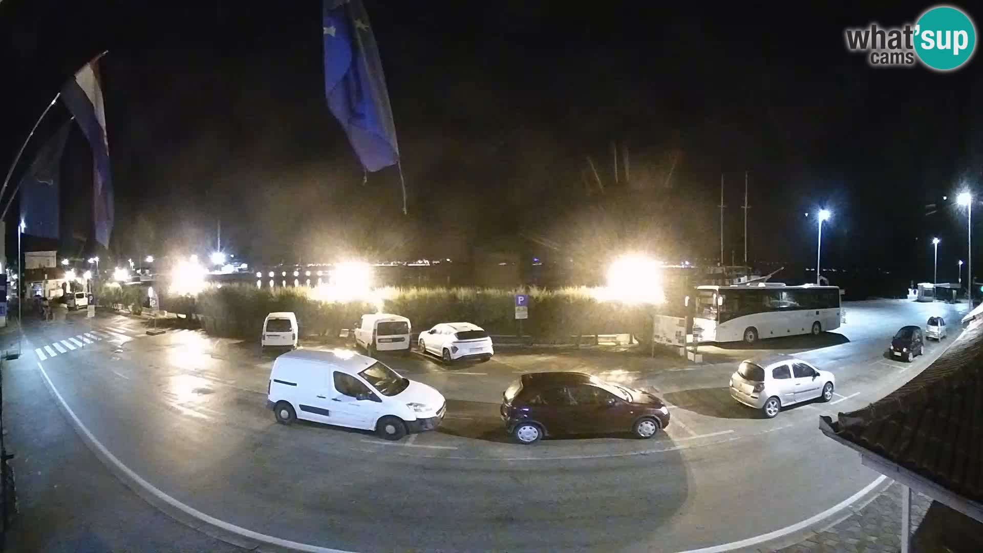 Web kamer u živo Tkon – trajektni terminal