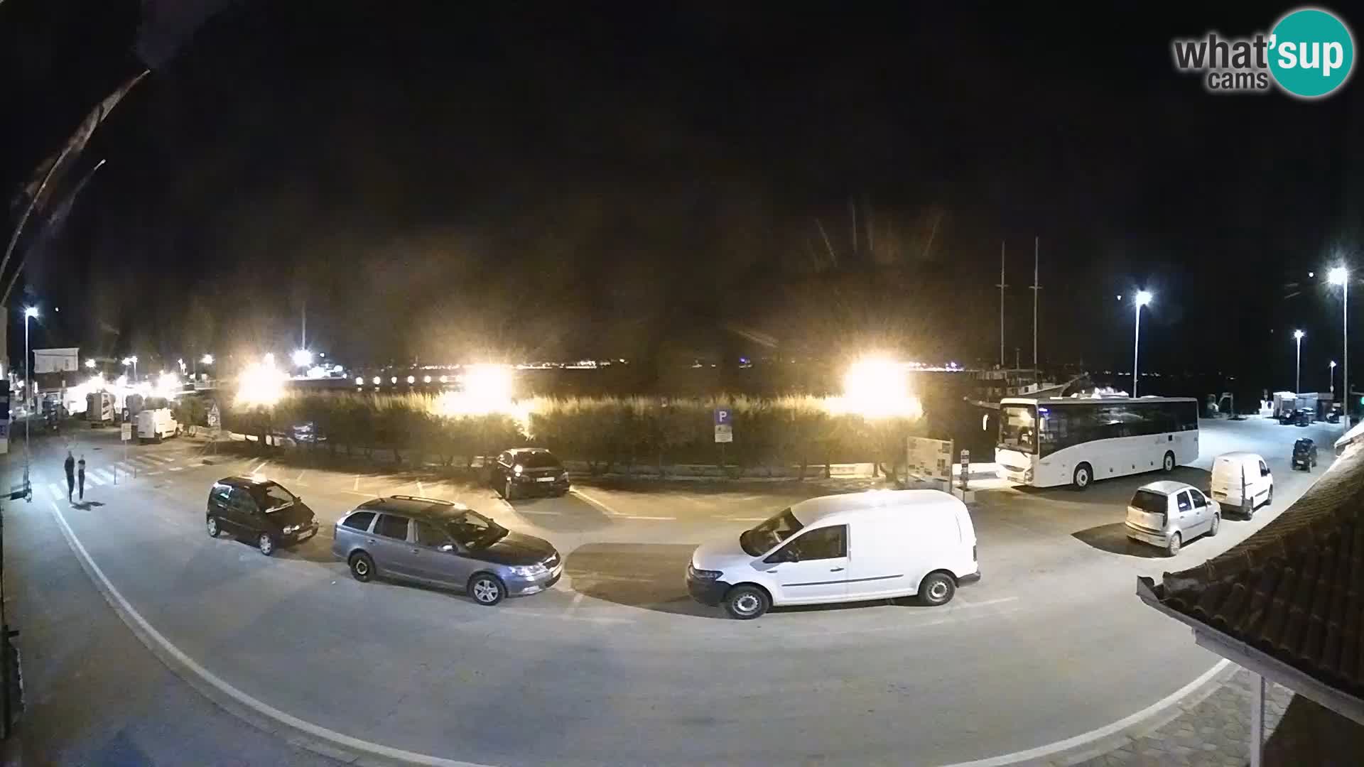 Spletna kamera Tkon – trajektni terminal