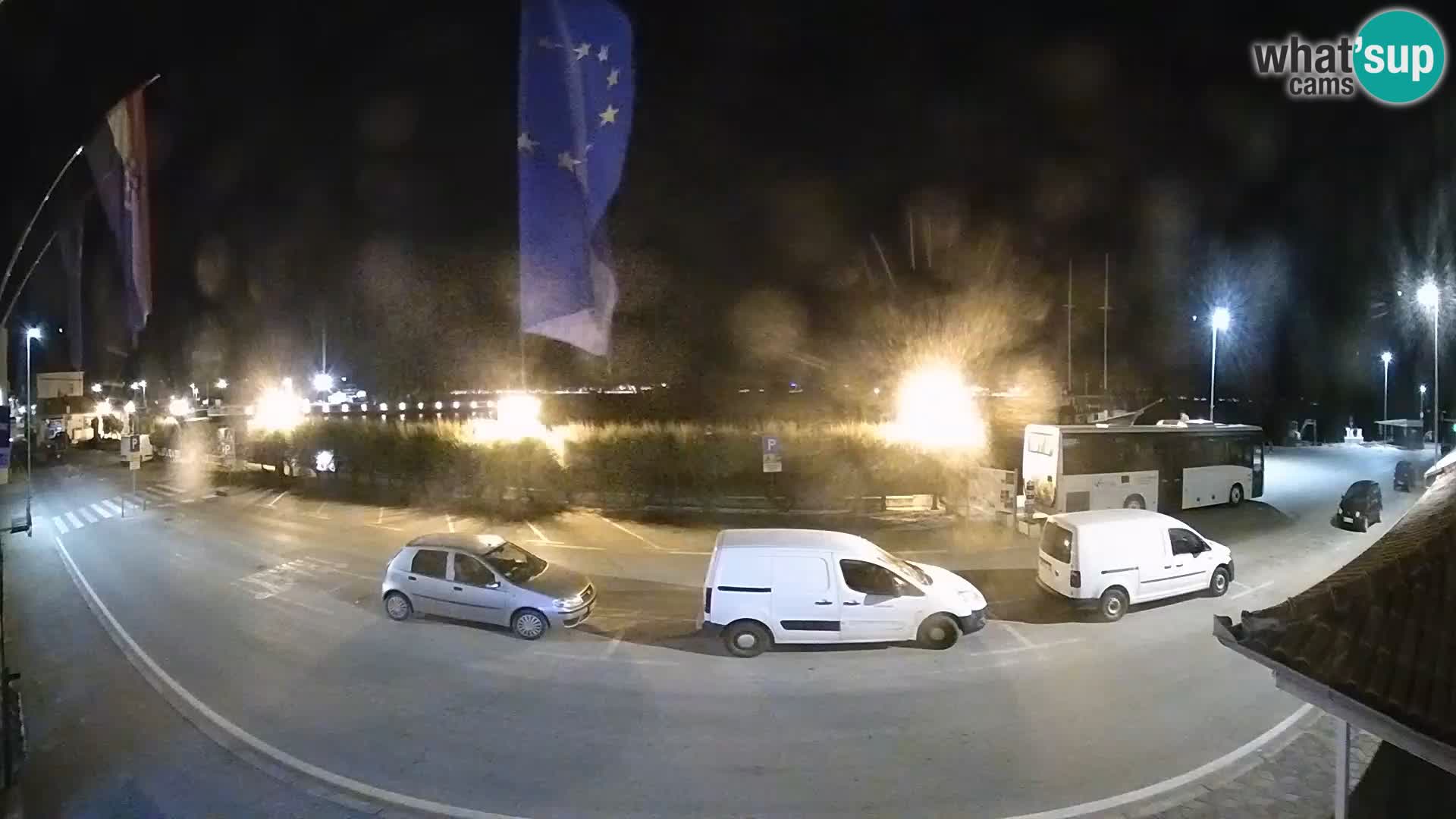 Web kamer u živo Tkon – trajektni terminal