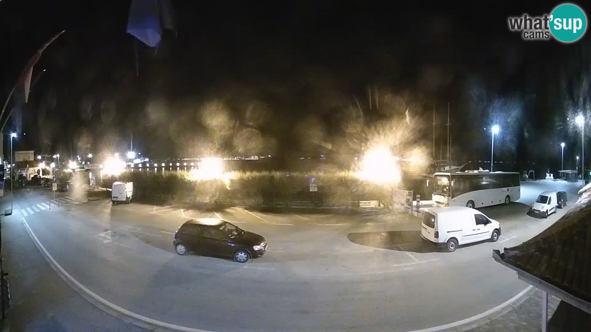 Spletna kamera Tkon – trajektni terminal