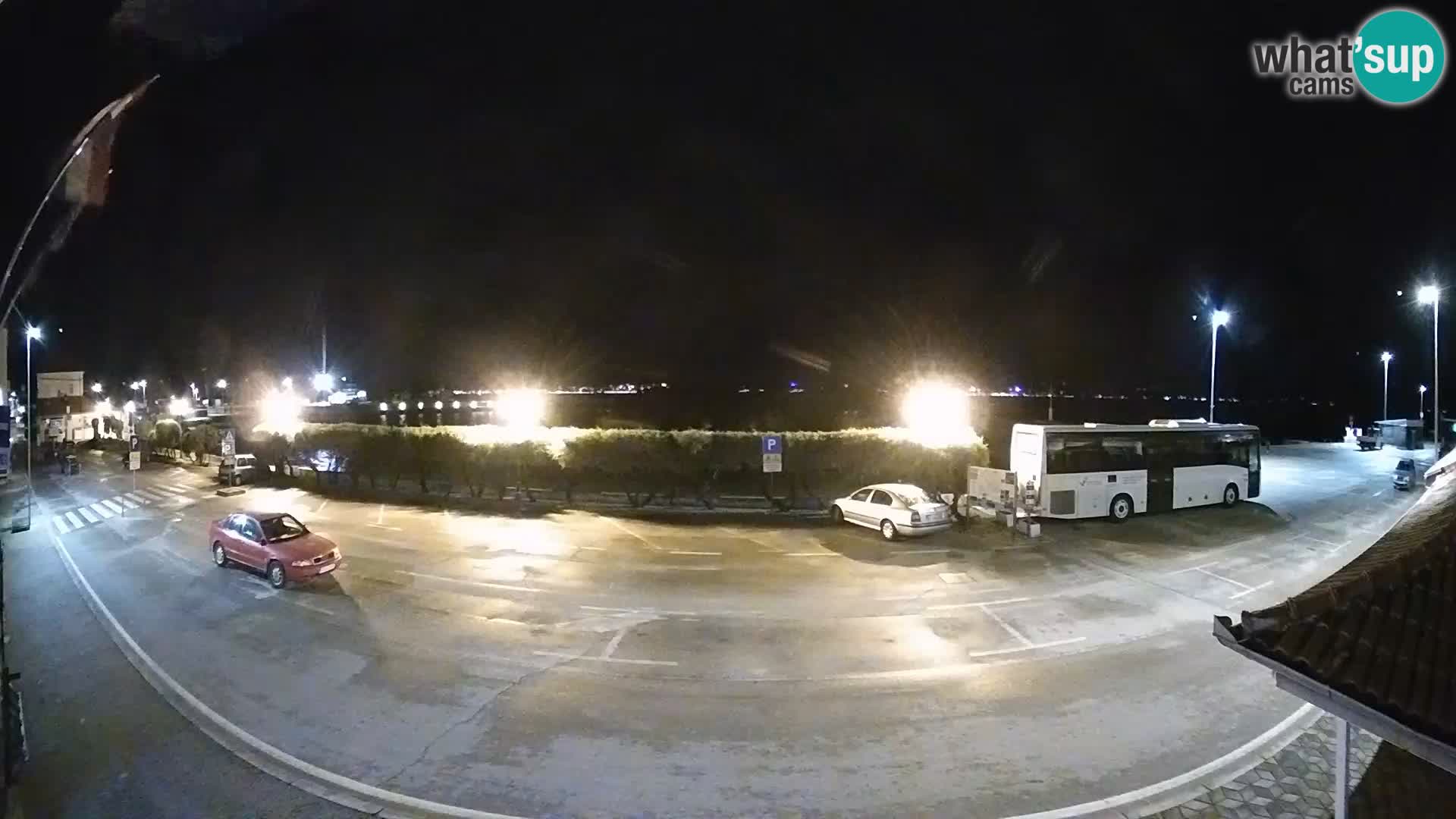 Web kamer u živo Tkon – trajektni terminal