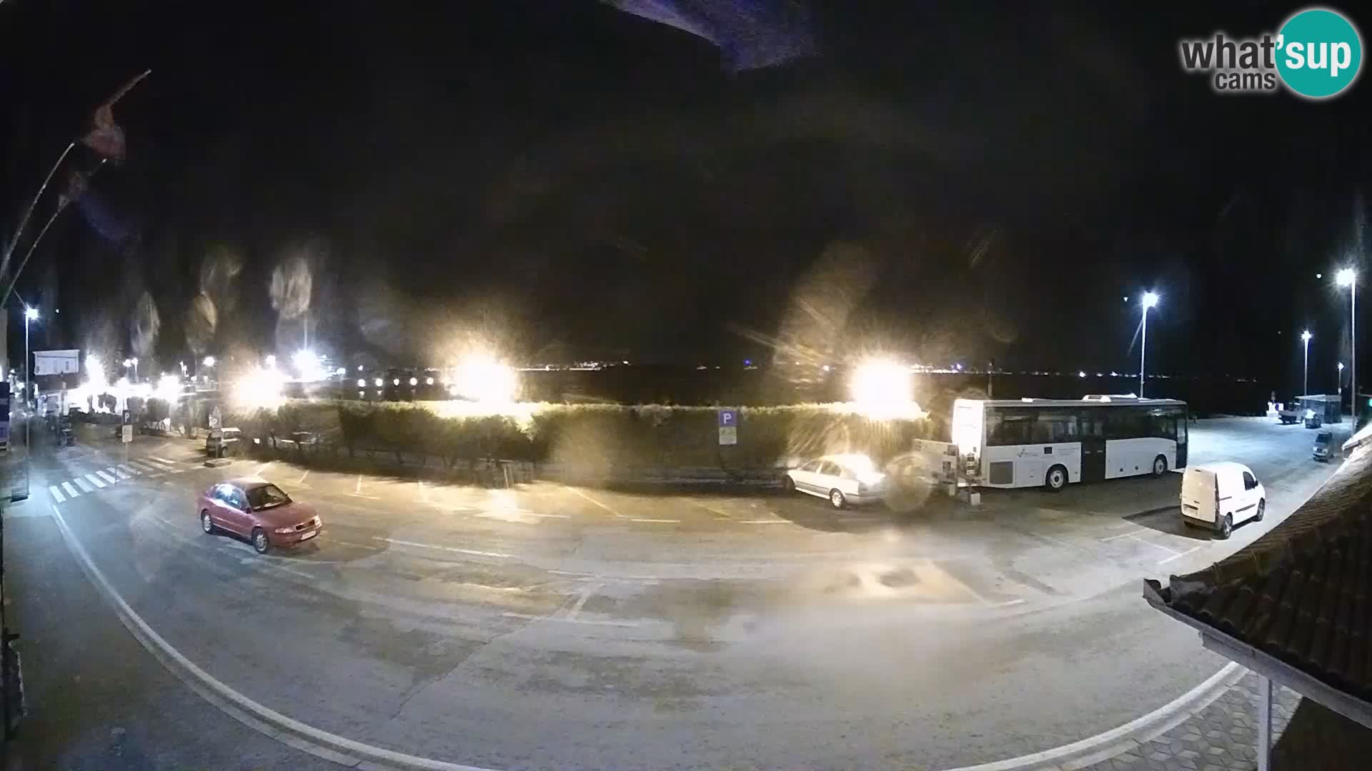 Spletna kamera Tkon – trajektni terminal