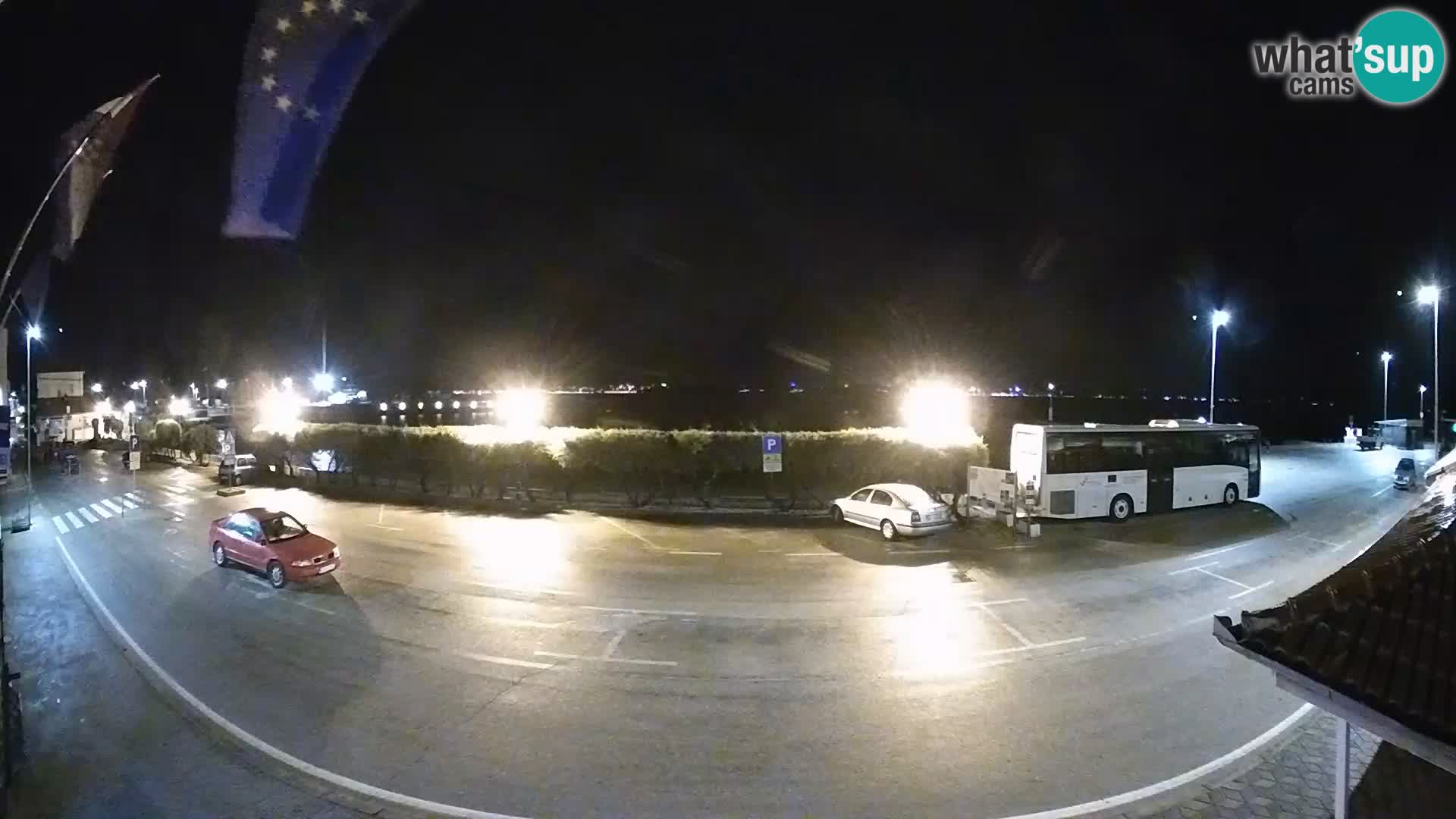Web kamer u živo Tkon – trajektni terminal