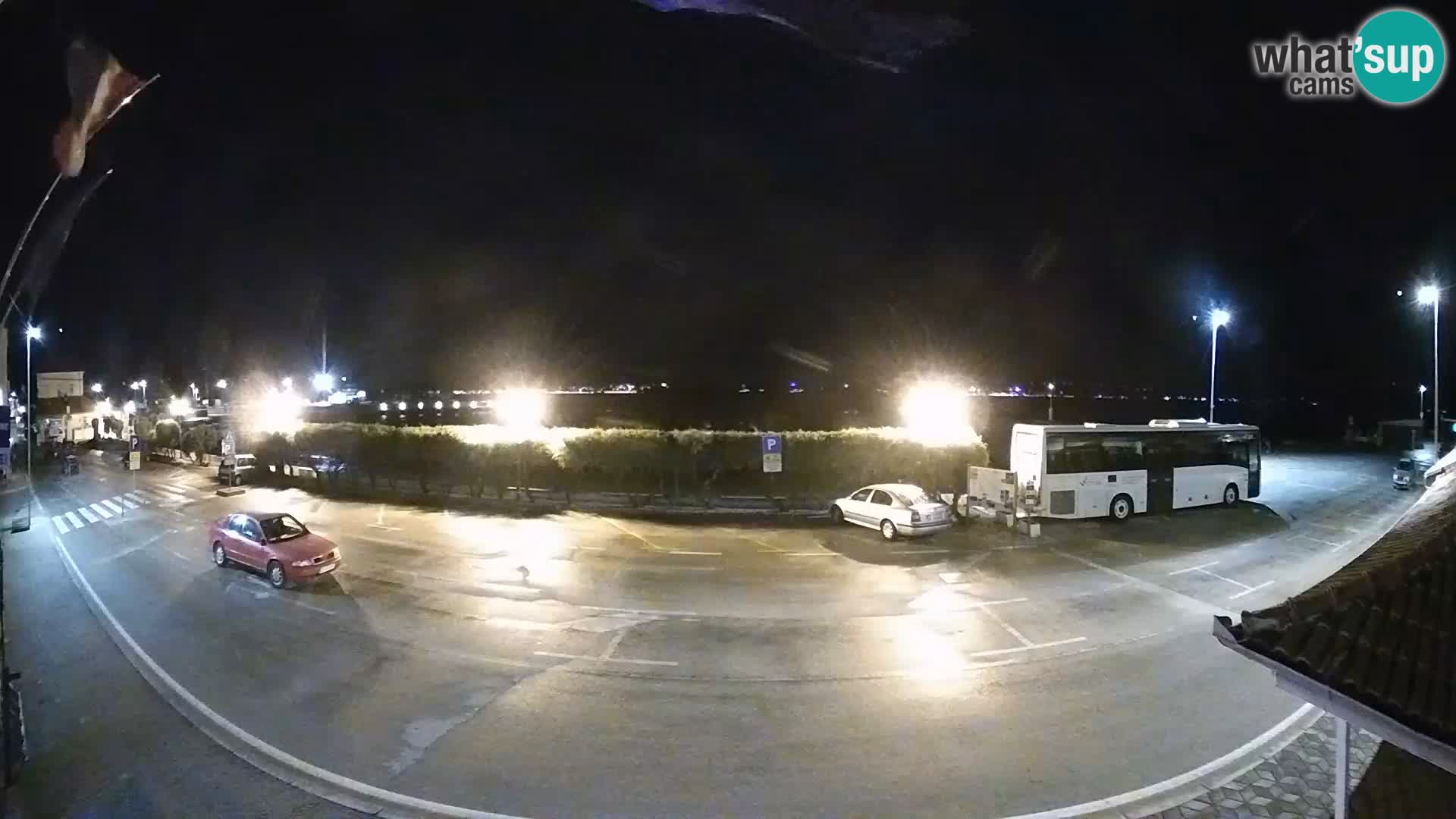 Web kamer u živo Tkon – trajektni terminal