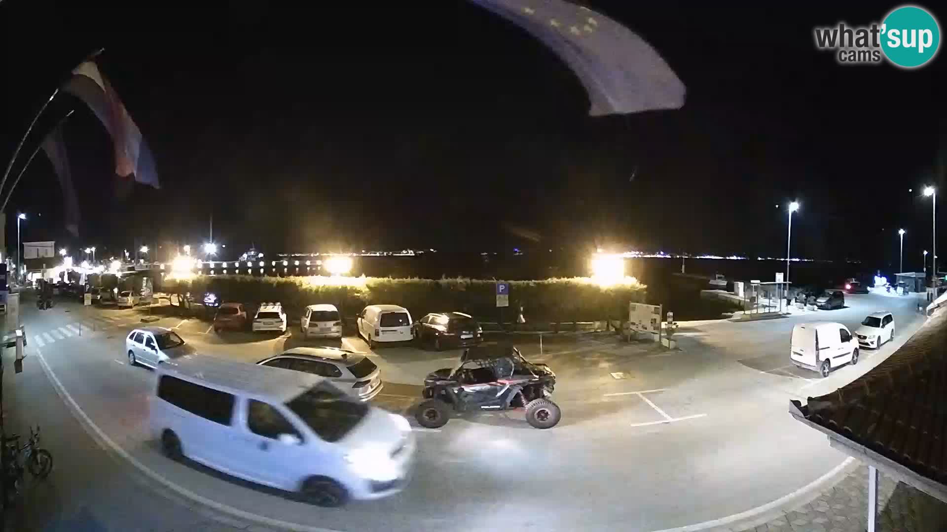 Spletna kamera Tkon – trajektni terminal