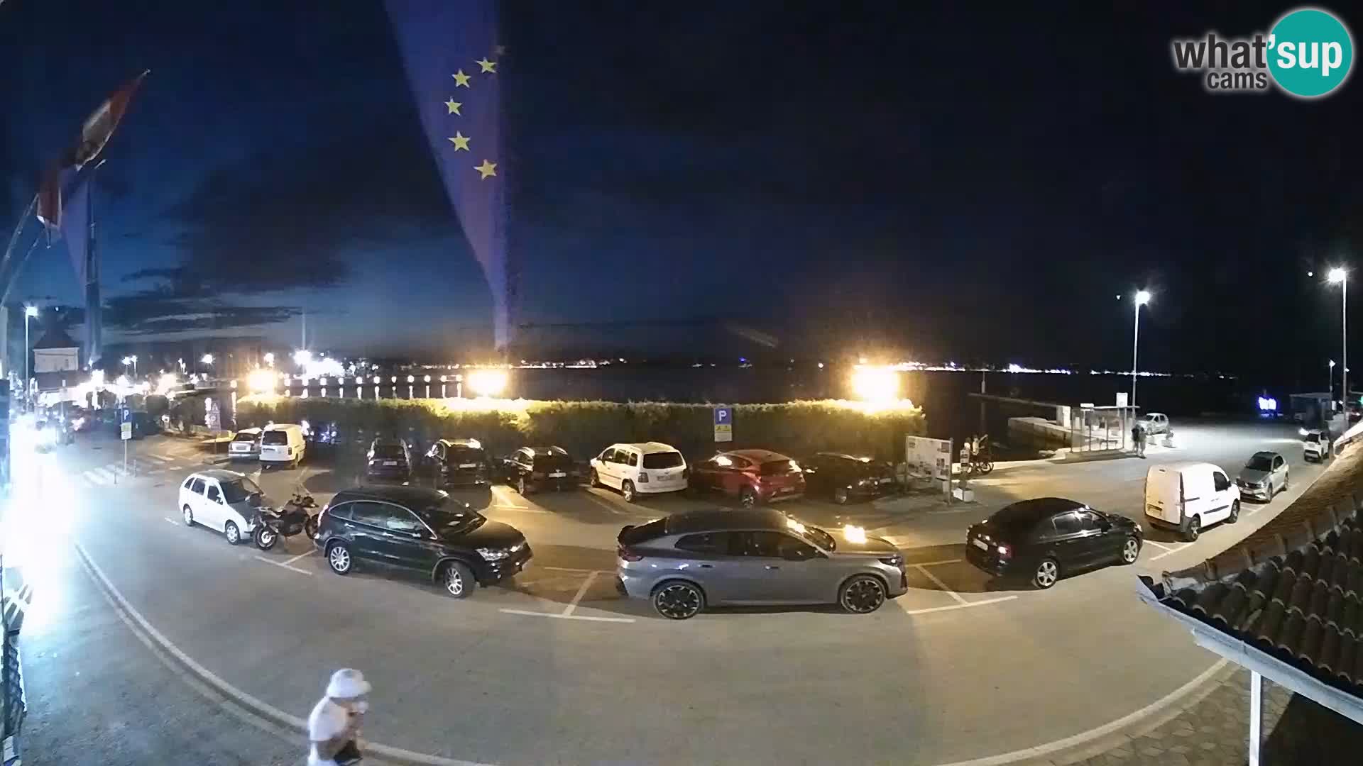 Spletna kamera Tkon – trajektni terminal