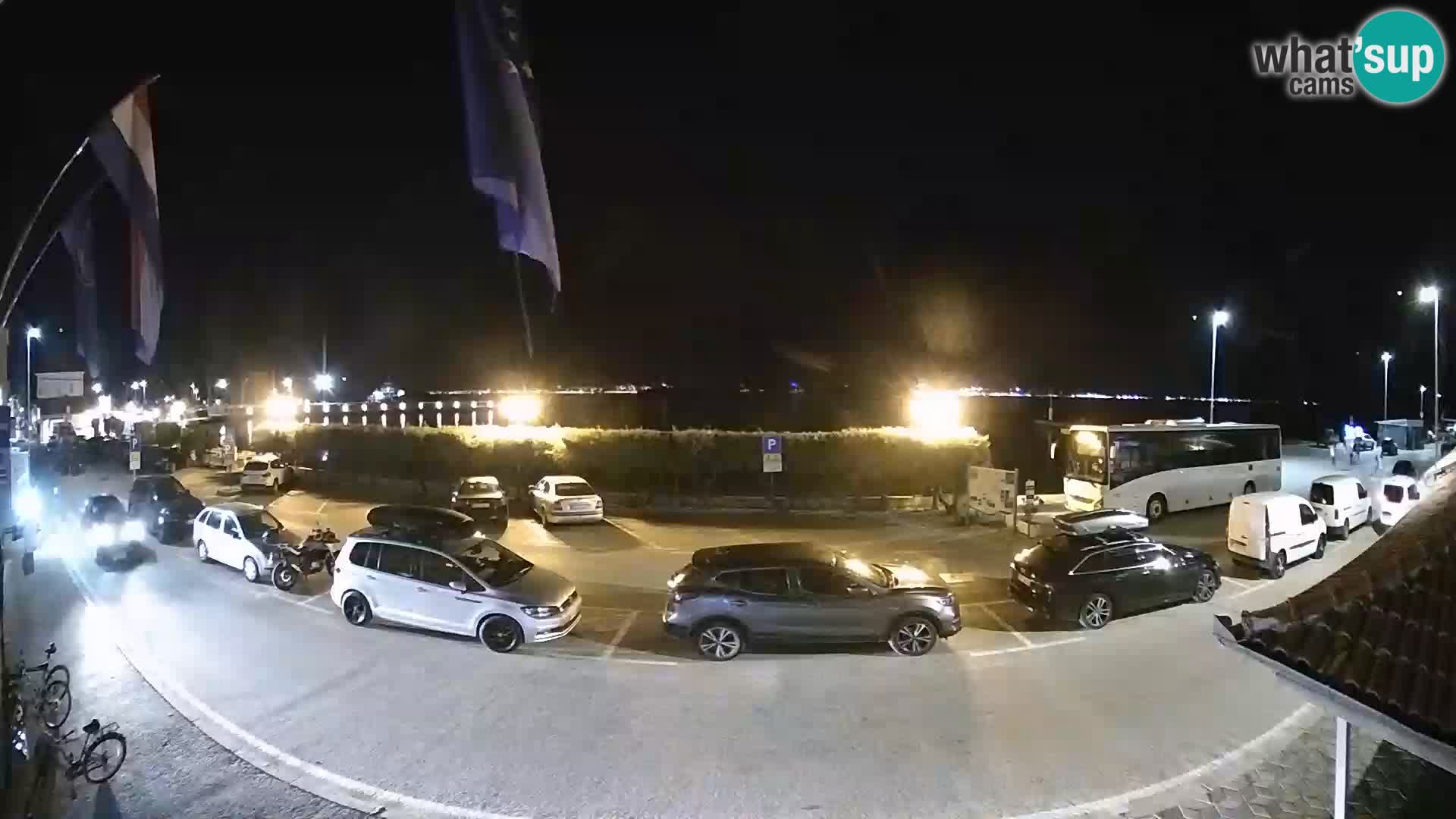 Web kamer u živo Tkon – trajektni terminal