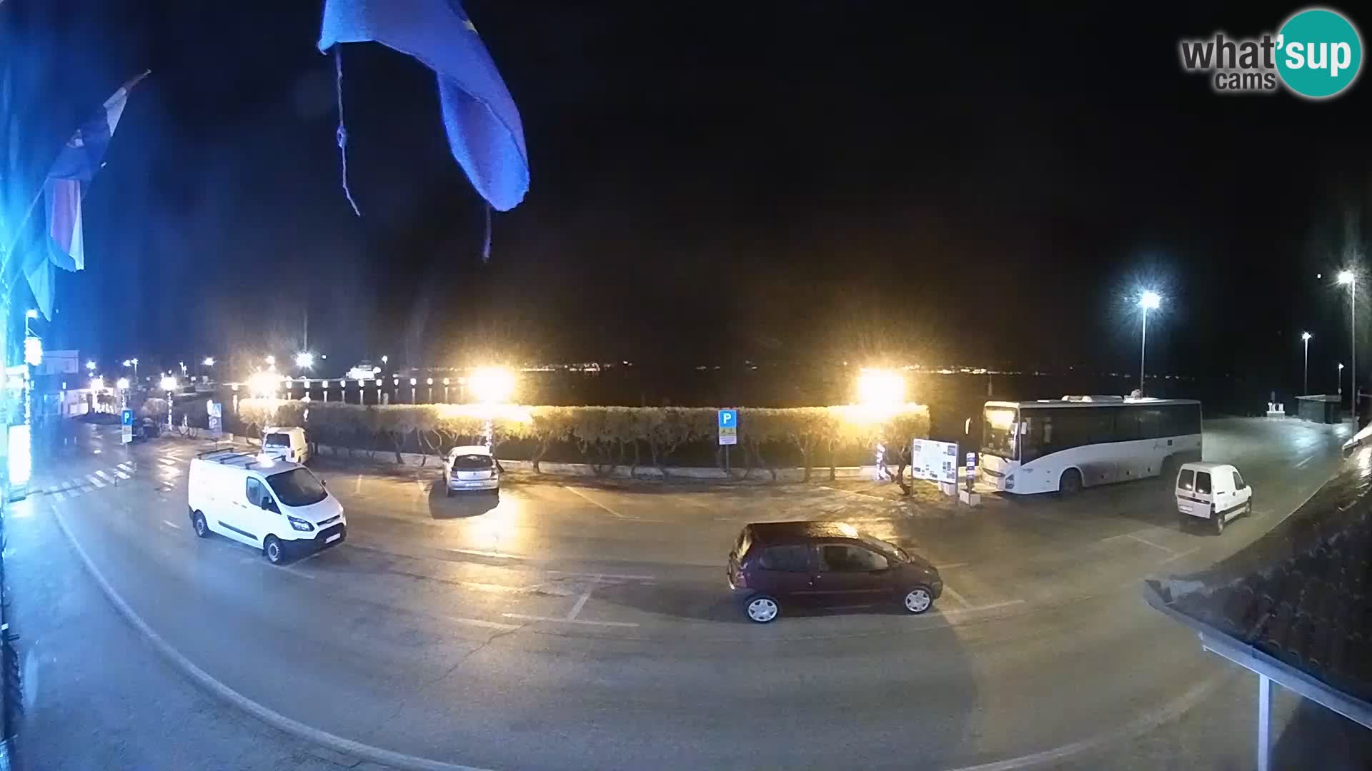 Spletna kamera Tkon – trajektni terminal