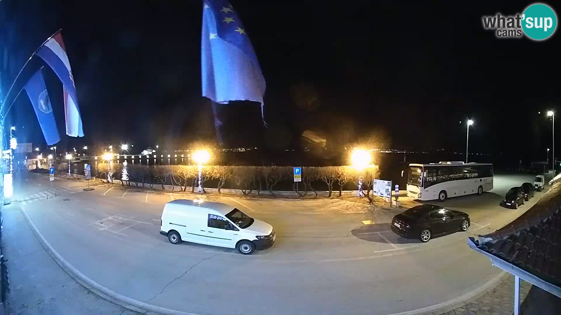 Web kamer u živo Tkon – trajektni terminal