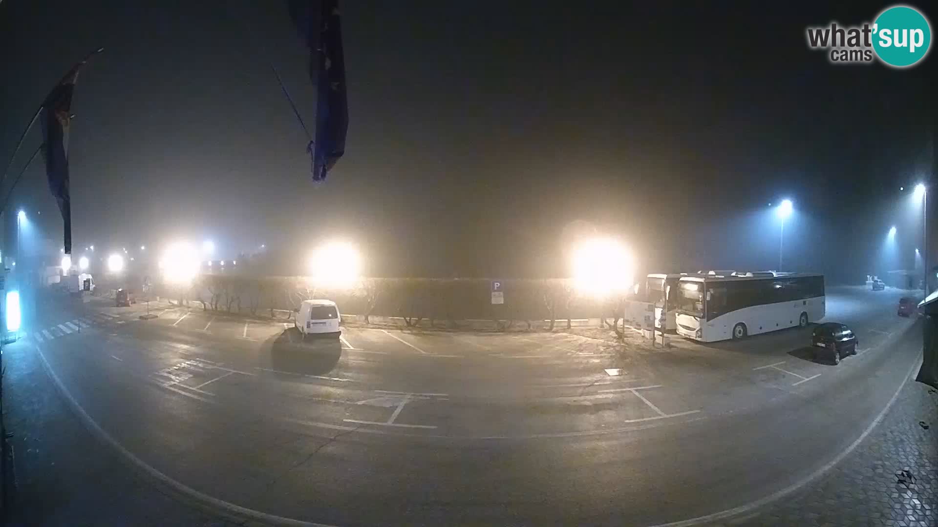 Spletna kamera Tkon – trajektni terminal