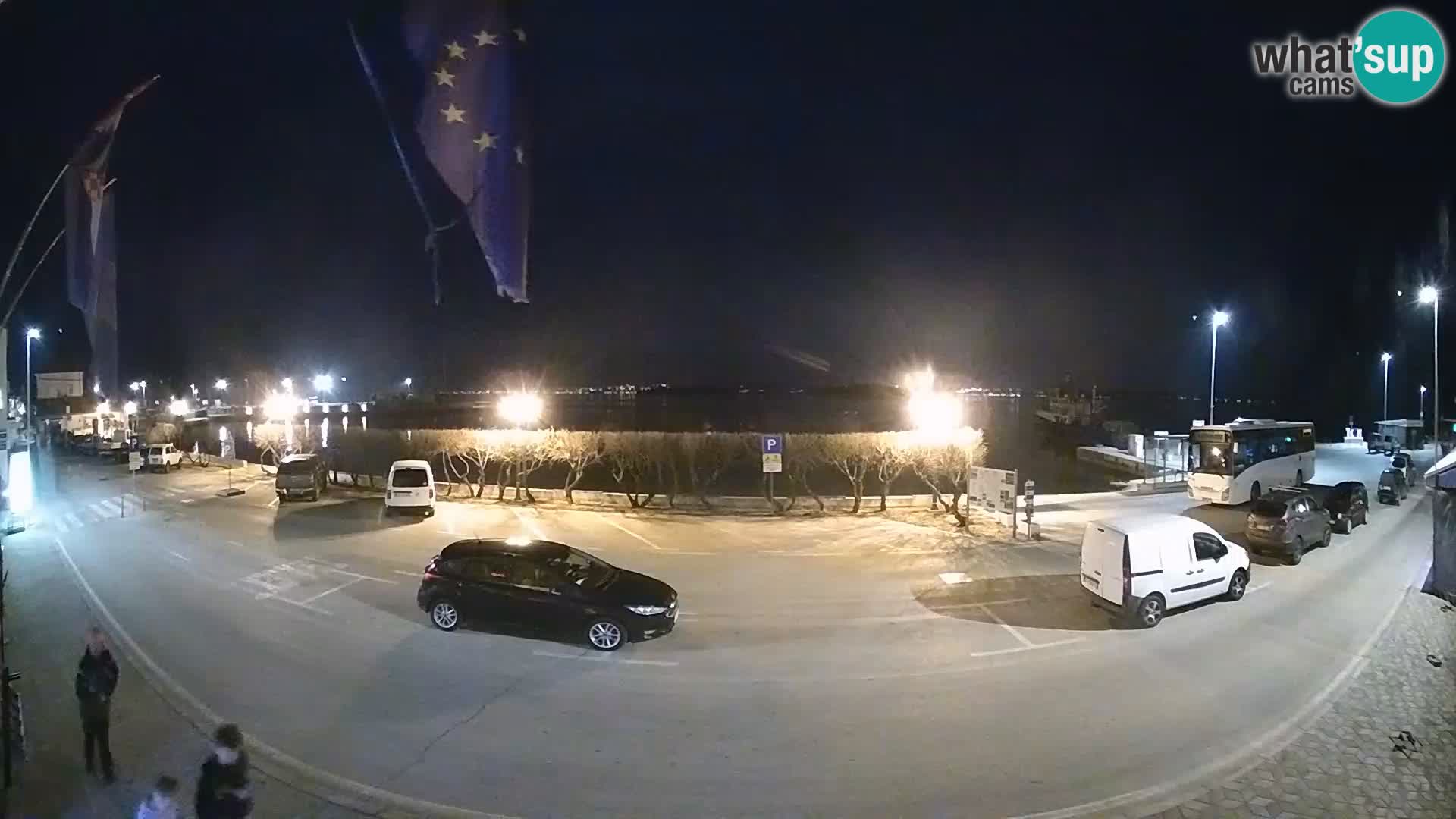 Web kamer u živo Tkon – trajektni terminal