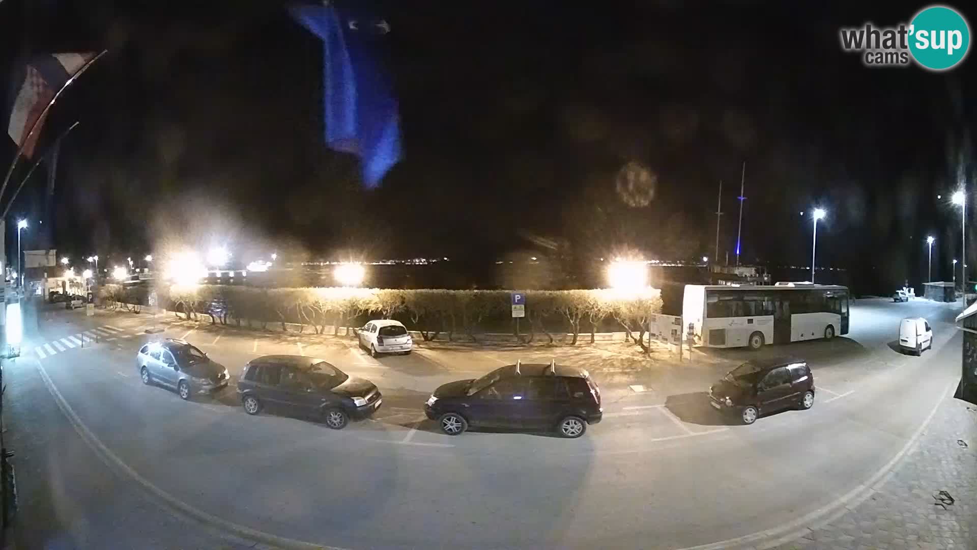 Web kamer u živo Tkon – trajektni terminal