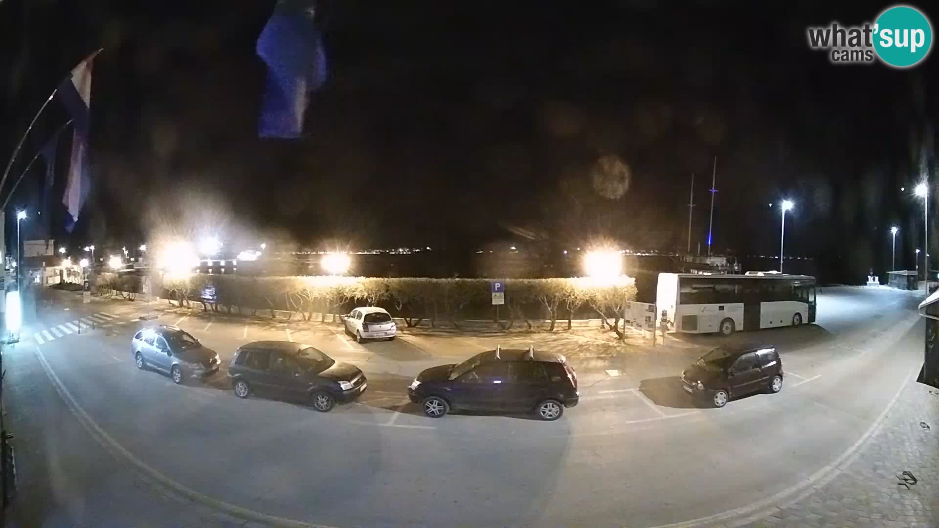 Spletna kamera Tkon – trajektni terminal