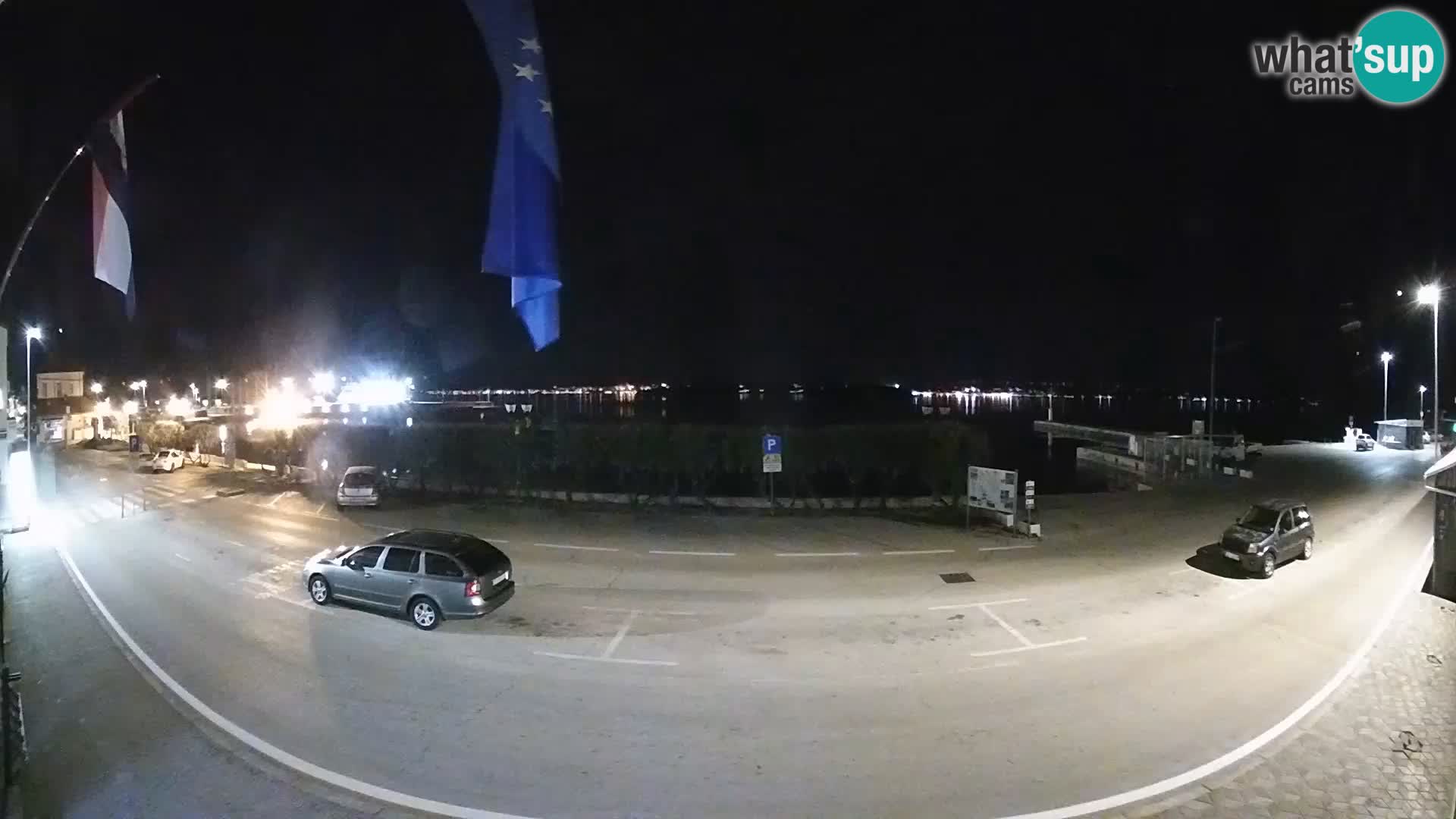 Web kamer u živo Tkon – trajektni terminal