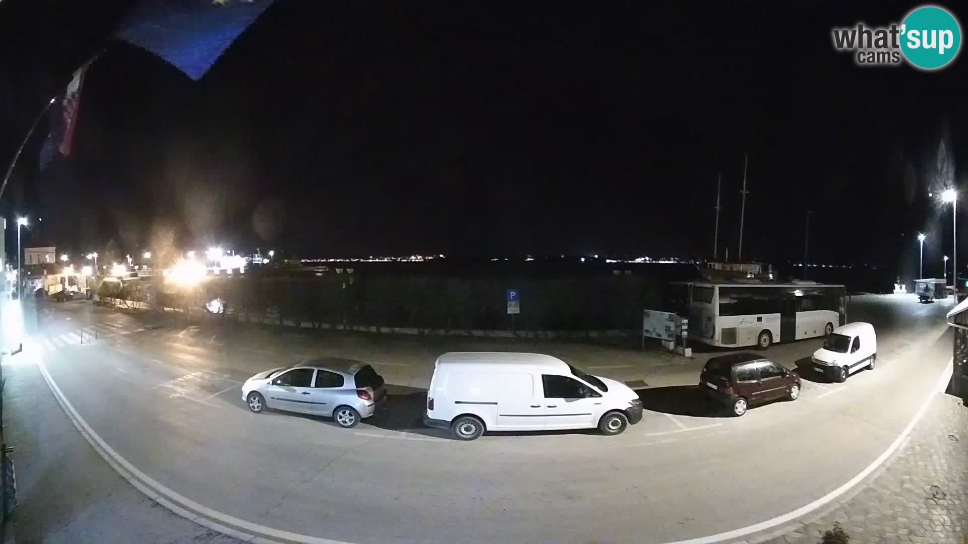 Web kamer u živo Tkon – trajektni terminal